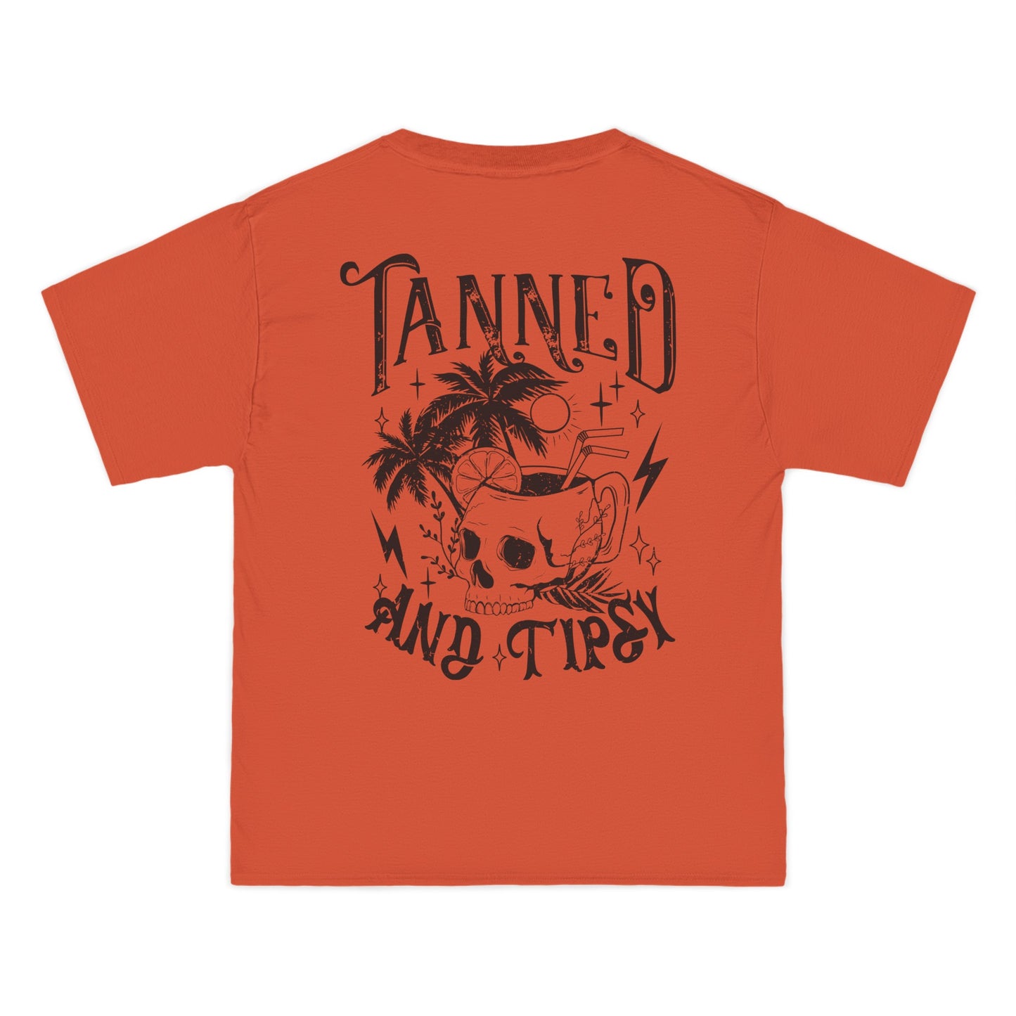 Tanned and Tipsy (black) Beefy-T® Short-Sleeve T-Shirt