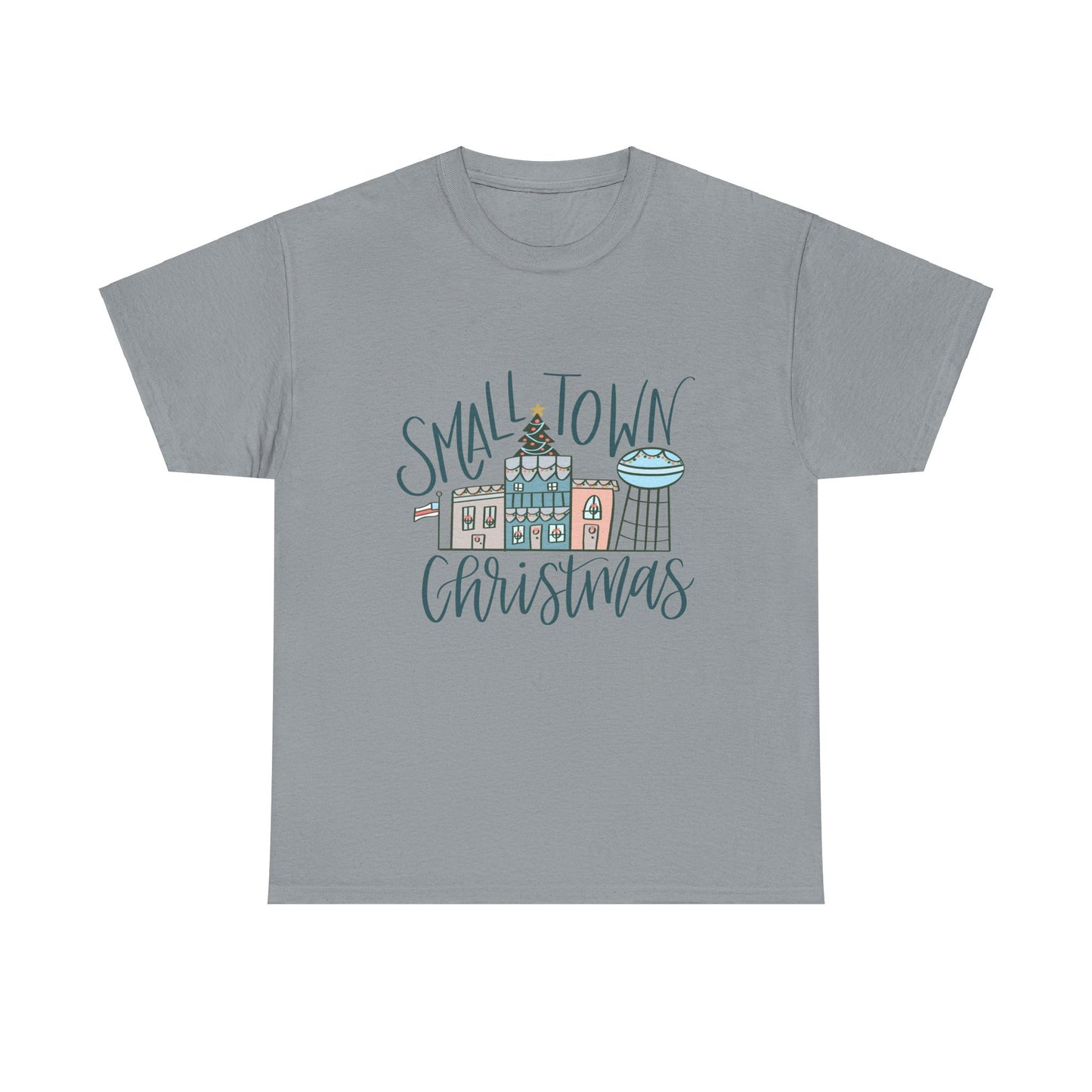 Christmas Unisex Tee - Small Town Holiday Design