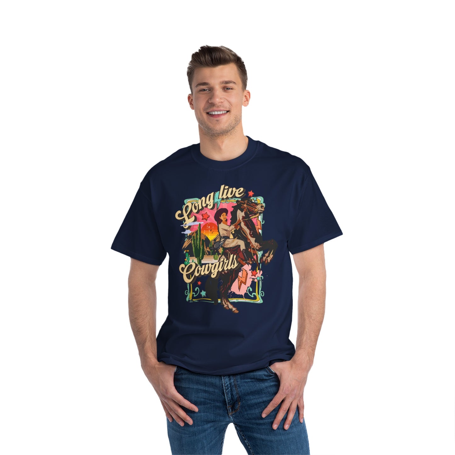 Long live cowgirls! Beefy-T® Short-Sleeve T-Shirt