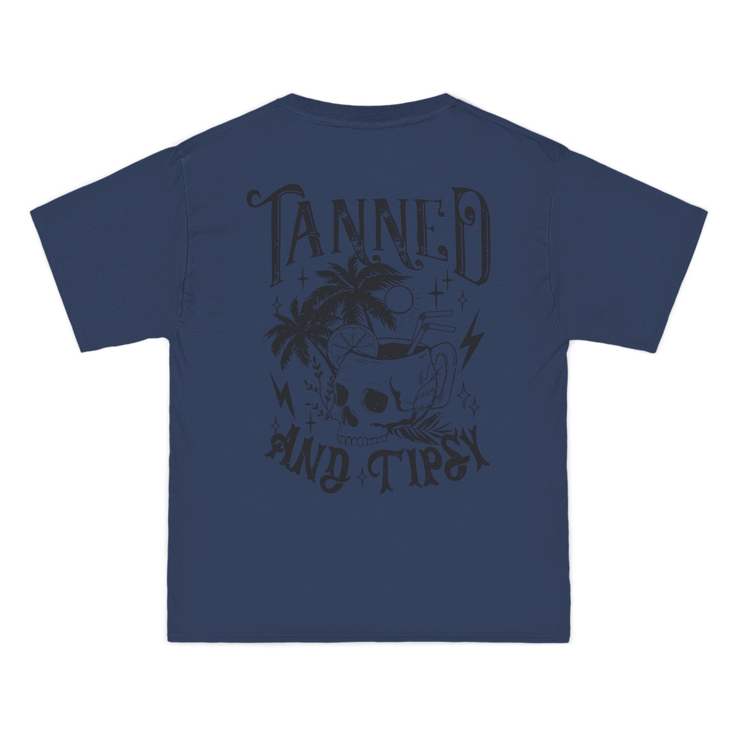 Tanned and Tipsy (black) Beefy-T® Short-Sleeve T-Shirt