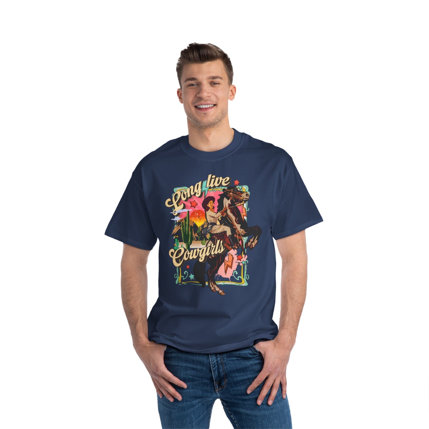 Long live cowgirls! Beefy-T® Short-Sleeve T-Shirt