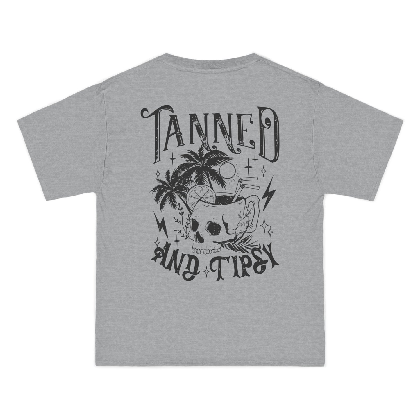 Tanned and Tipsy (black) Beefy-T® Short-Sleeve T-Shirt