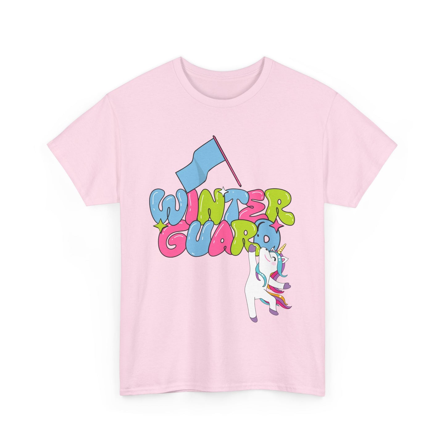 Winter Guard Unicorn T-Shirt - Unisex Heavy Cotton Tee