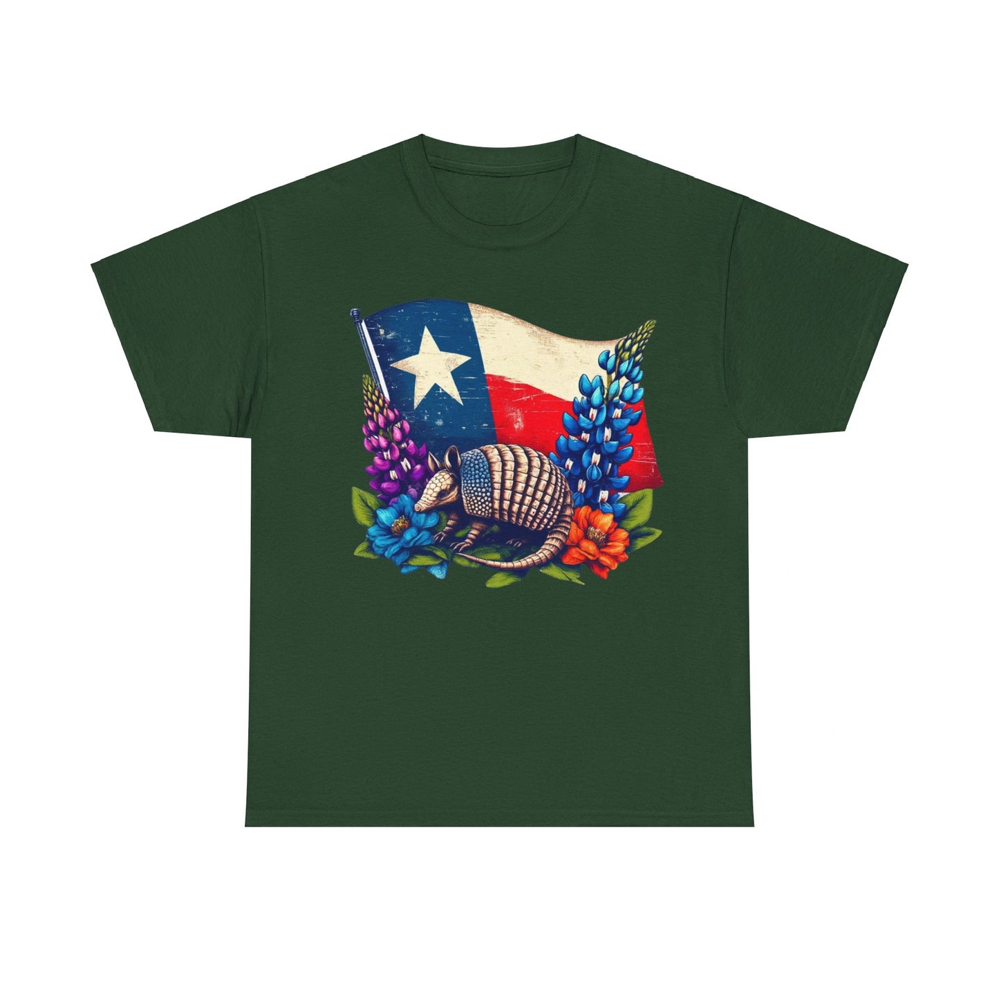 Texas blue bonnet Cotton Tee