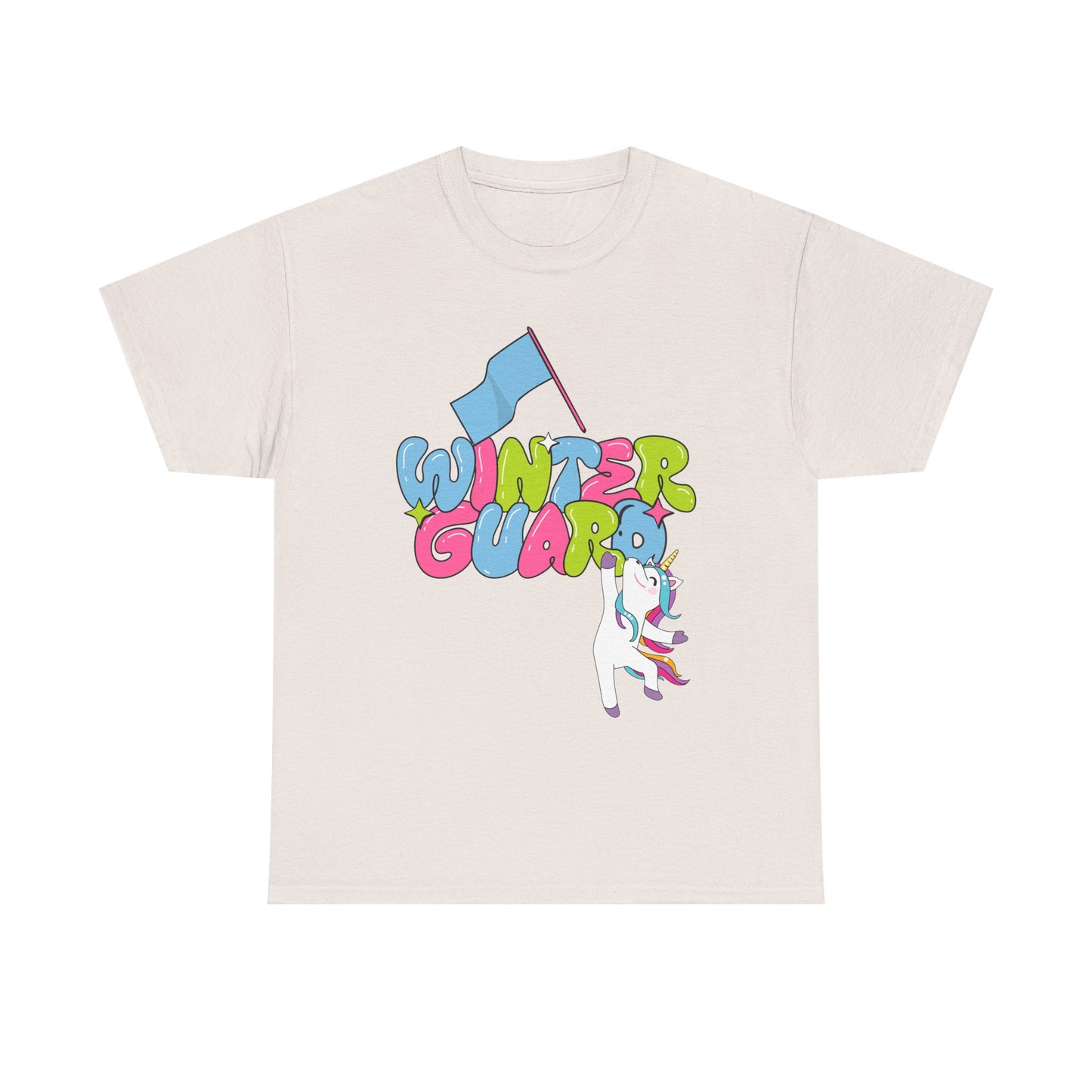 Winter Guard Unicorn T-Shirt - Unisex Heavy Cotton Tee