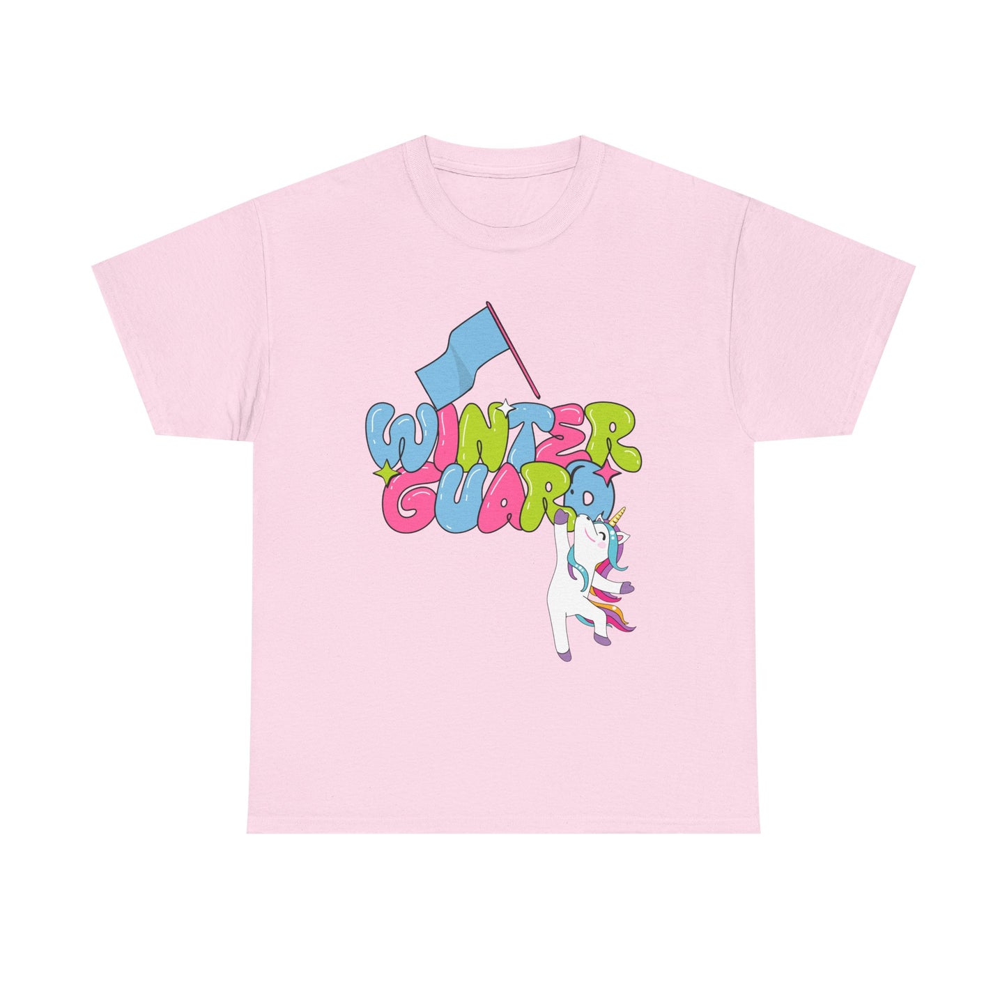 Winter Guard Unicorn T-Shirt - Unisex Heavy Cotton Tee