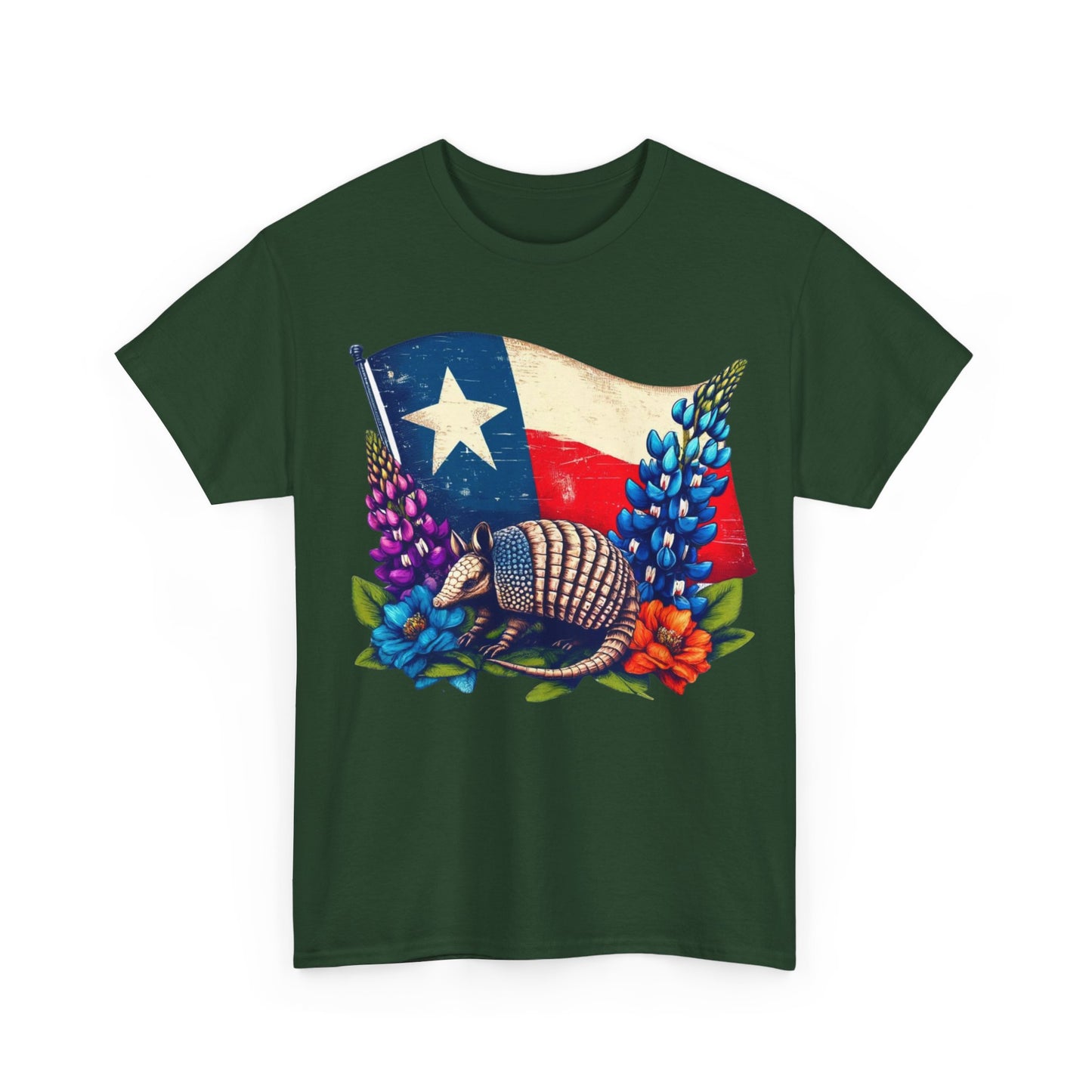 Texas blue bonnet Cotton Tee