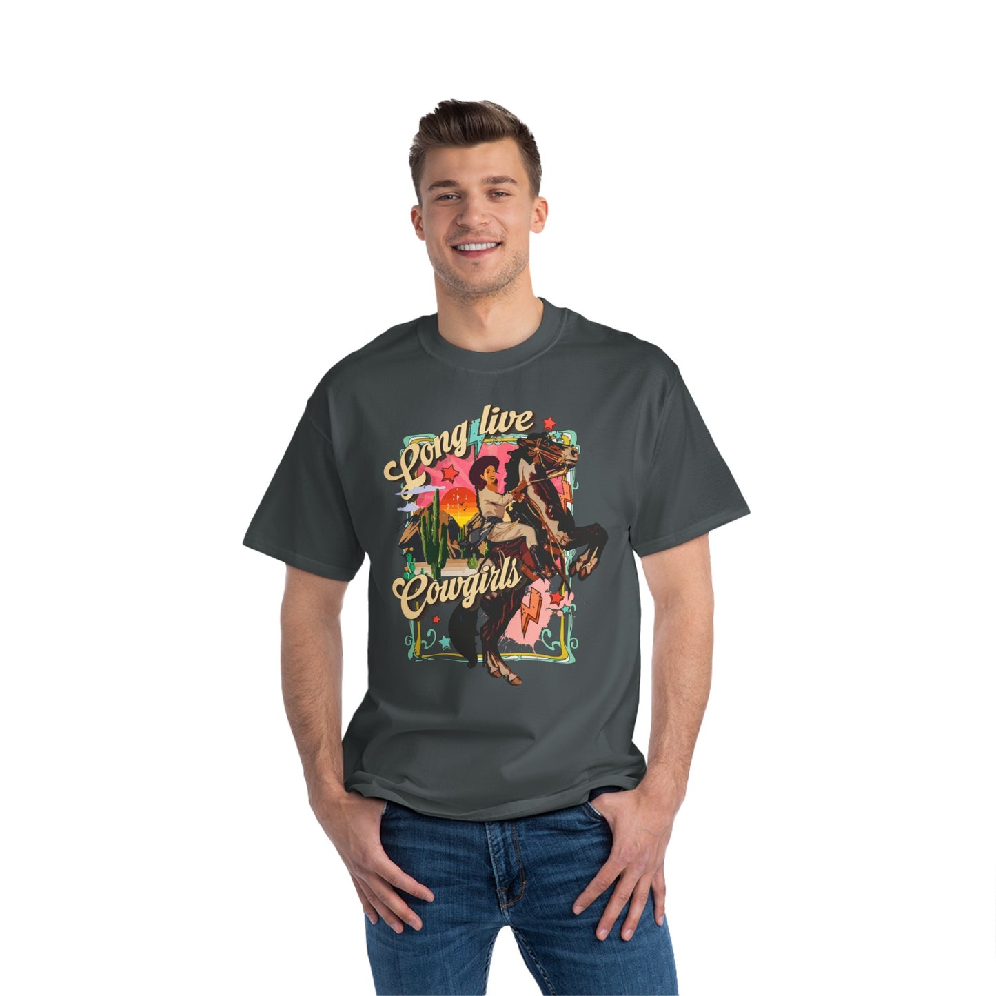 Long live cowgirls! Beefy-T® Short-Sleeve T-Shirt