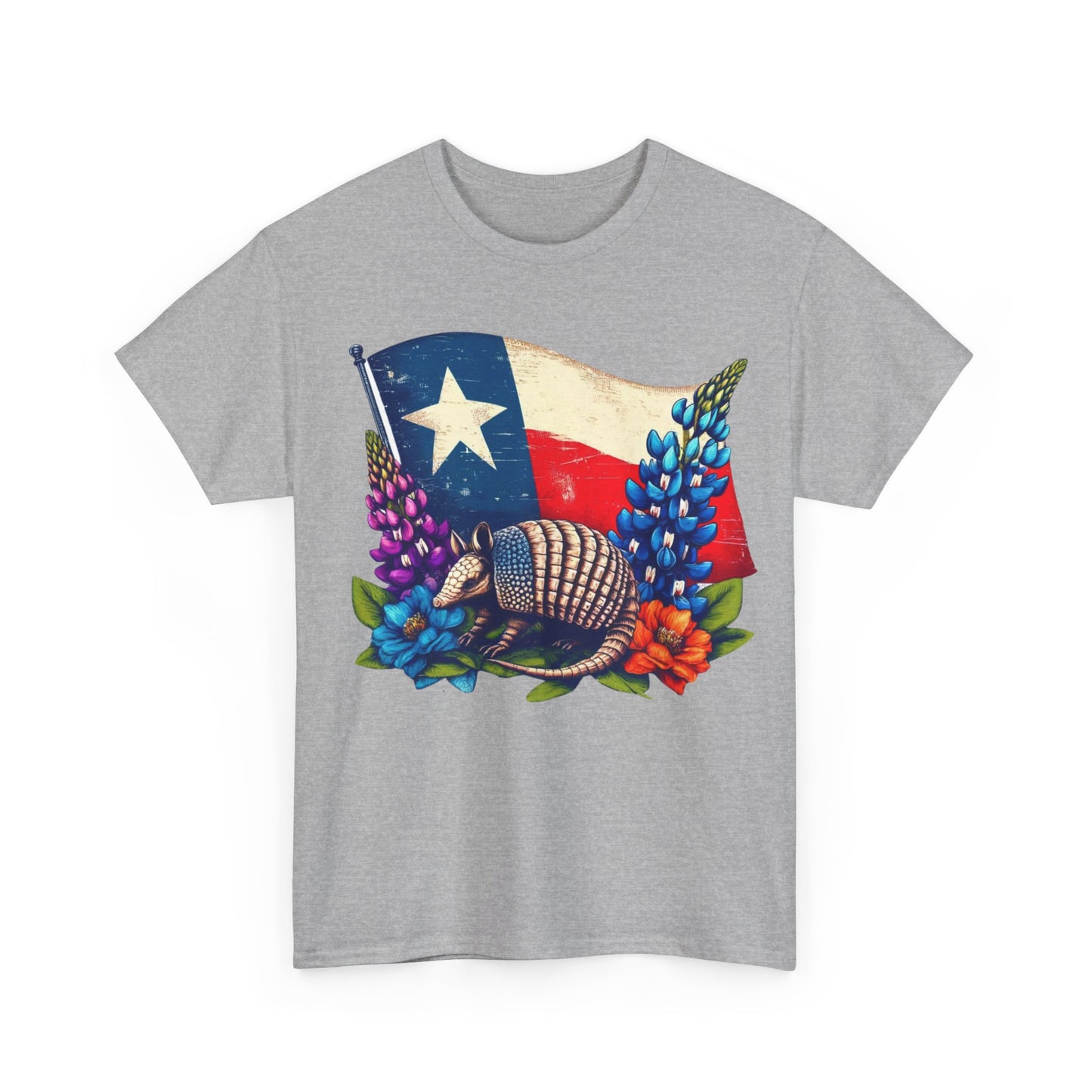 Texas blue bonnet Cotton Tee