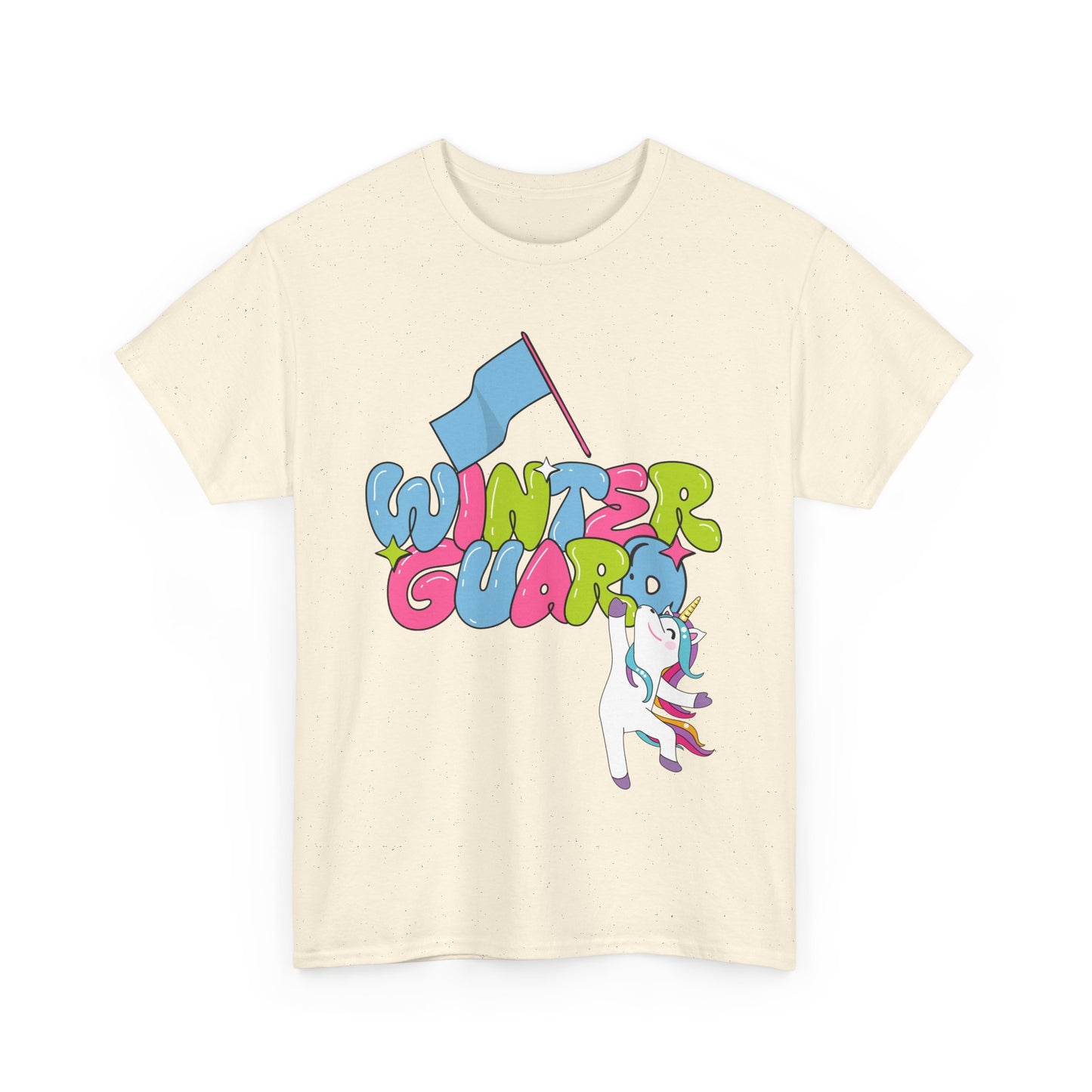 Winter Guard Unicorn T-Shirt - Unisex Heavy Cotton Tee
