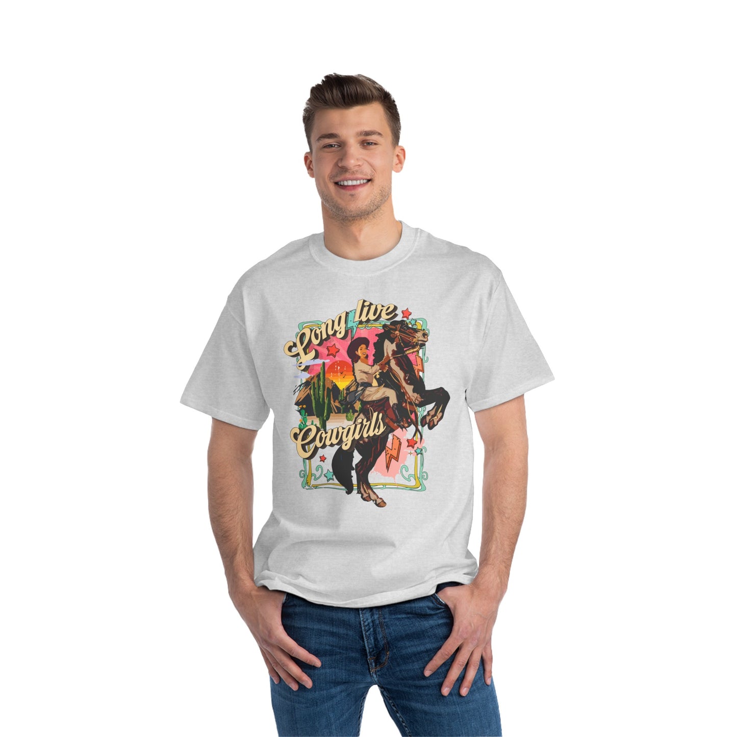 Long live cowgirls! Beefy-T® Short-Sleeve T-Shirt