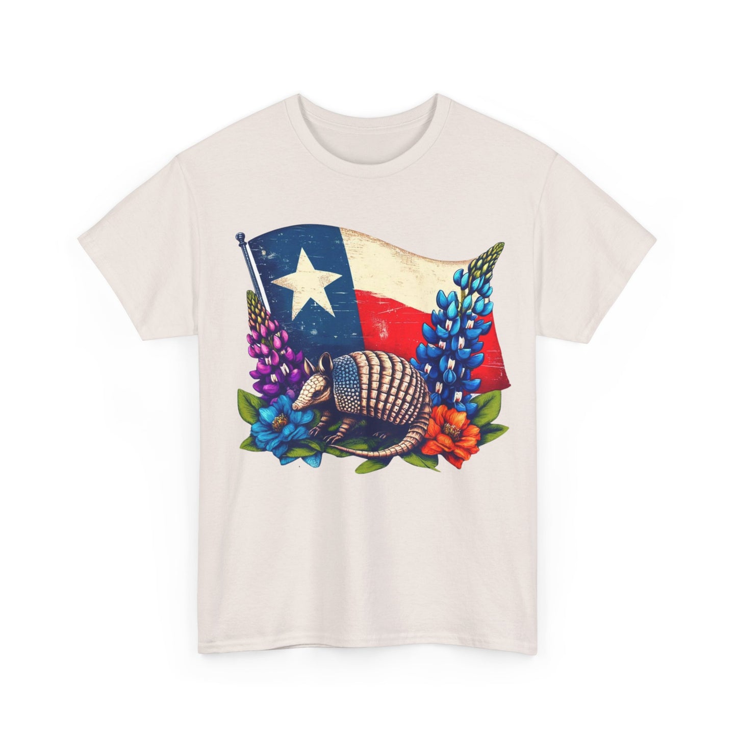 Texas blue bonnet Cotton Tee