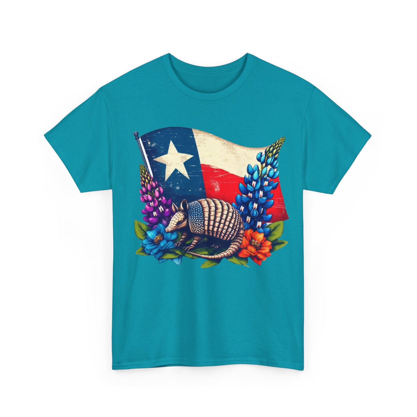 Texas blue bonnet Cotton Tee