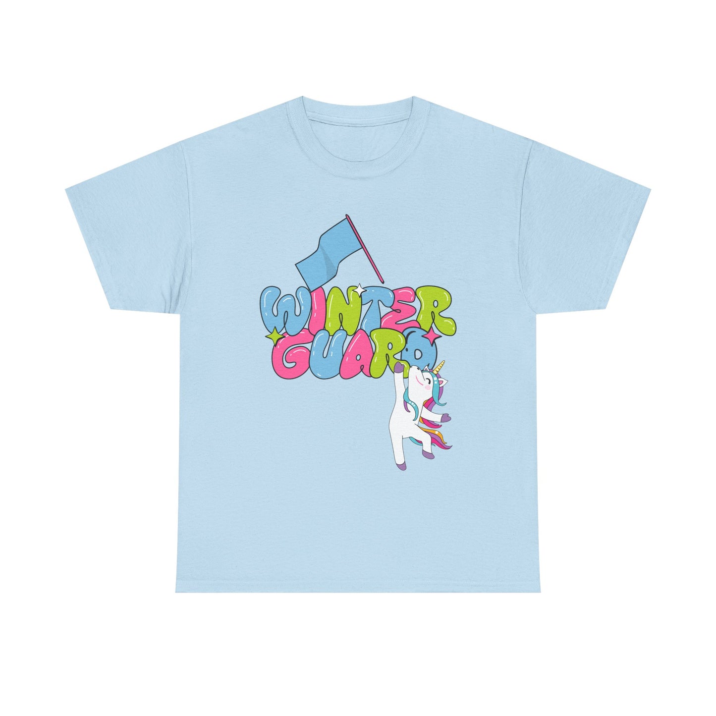 Winter Guard Unicorn T-Shirt - Unisex Heavy Cotton Tee