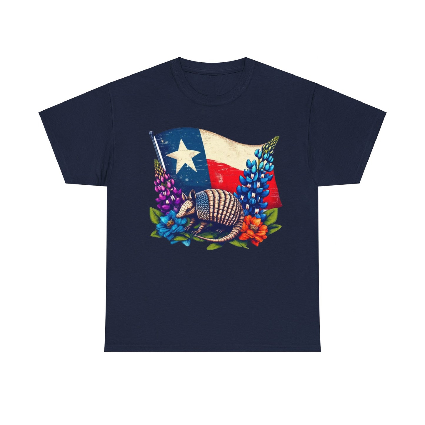 Texas blue bonnet Cotton Tee
