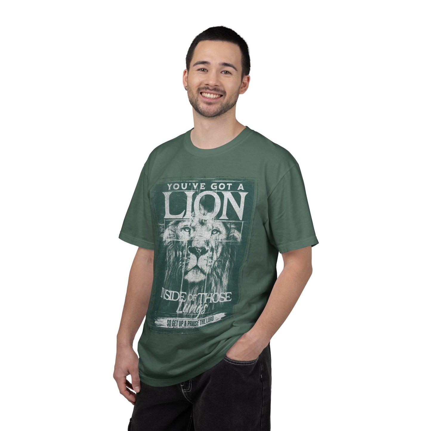 Lion Inside T-Shirt — "You've Got a Lion Inside of Those" Vintage Graphic Tee