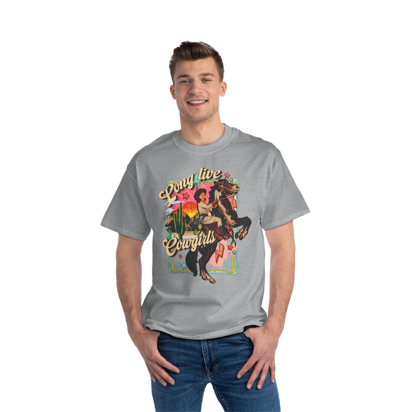 Long live cowgirls! Beefy-T® Short-Sleeve T-Shirt