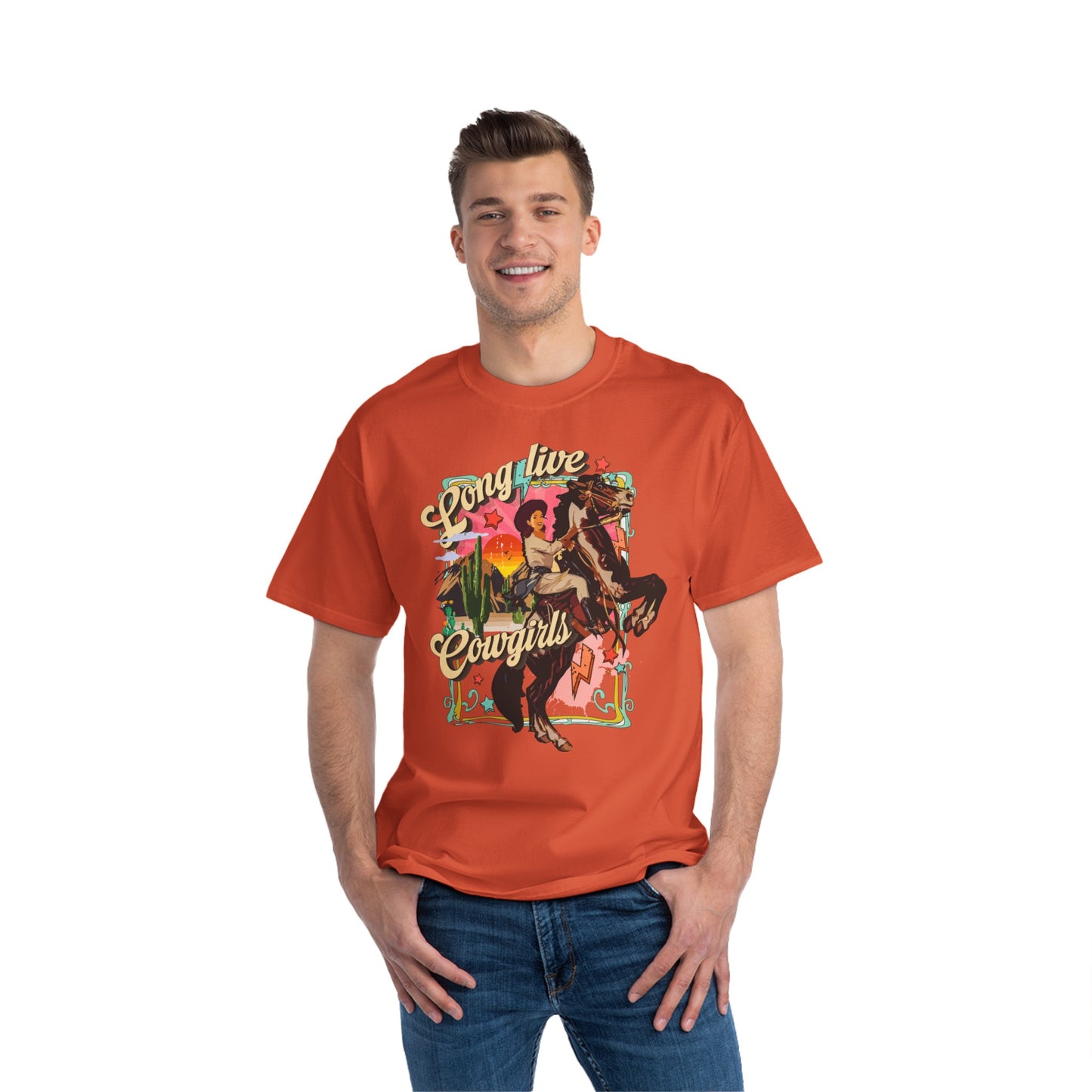 Long live cowgirls! Beefy-T® Short-Sleeve T-Shirt