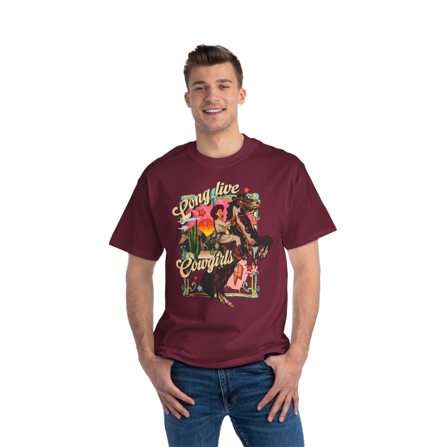 Long live cowgirls! Beefy-T® Short-Sleeve T-Shirt
