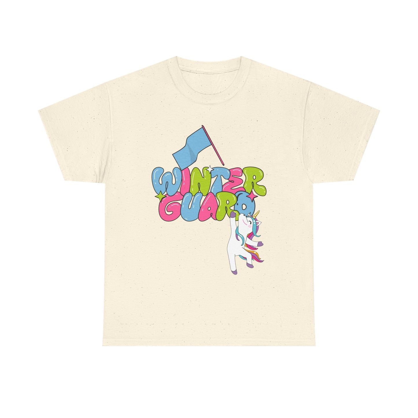 Winter Guard Unicorn T-Shirt - Unisex Heavy Cotton Tee
