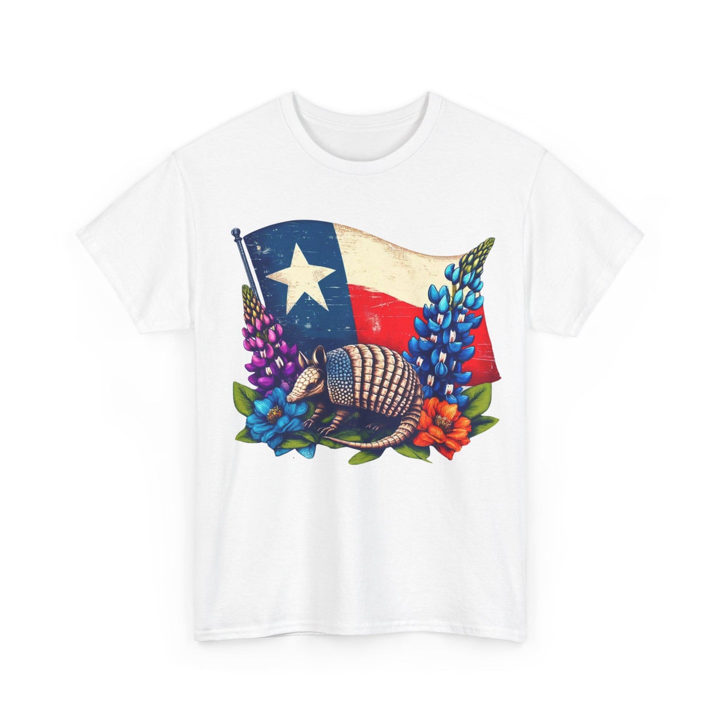 Texas blue bonnet Cotton Tee