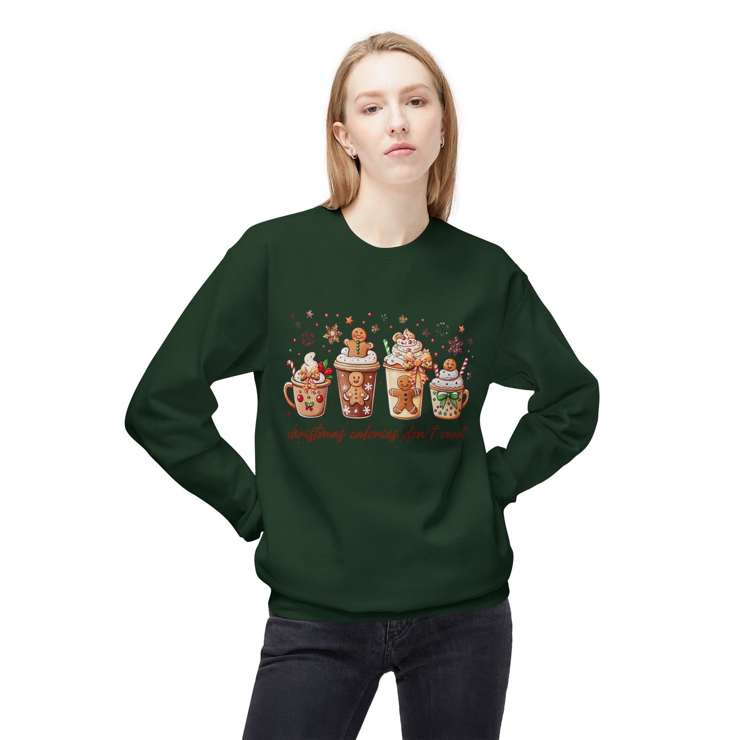 Christmas Calories Don't Count Sweatshirt