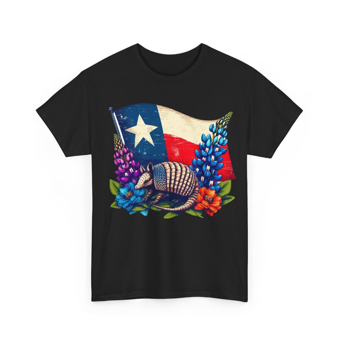 Texas blue bonnet Cotton Tee