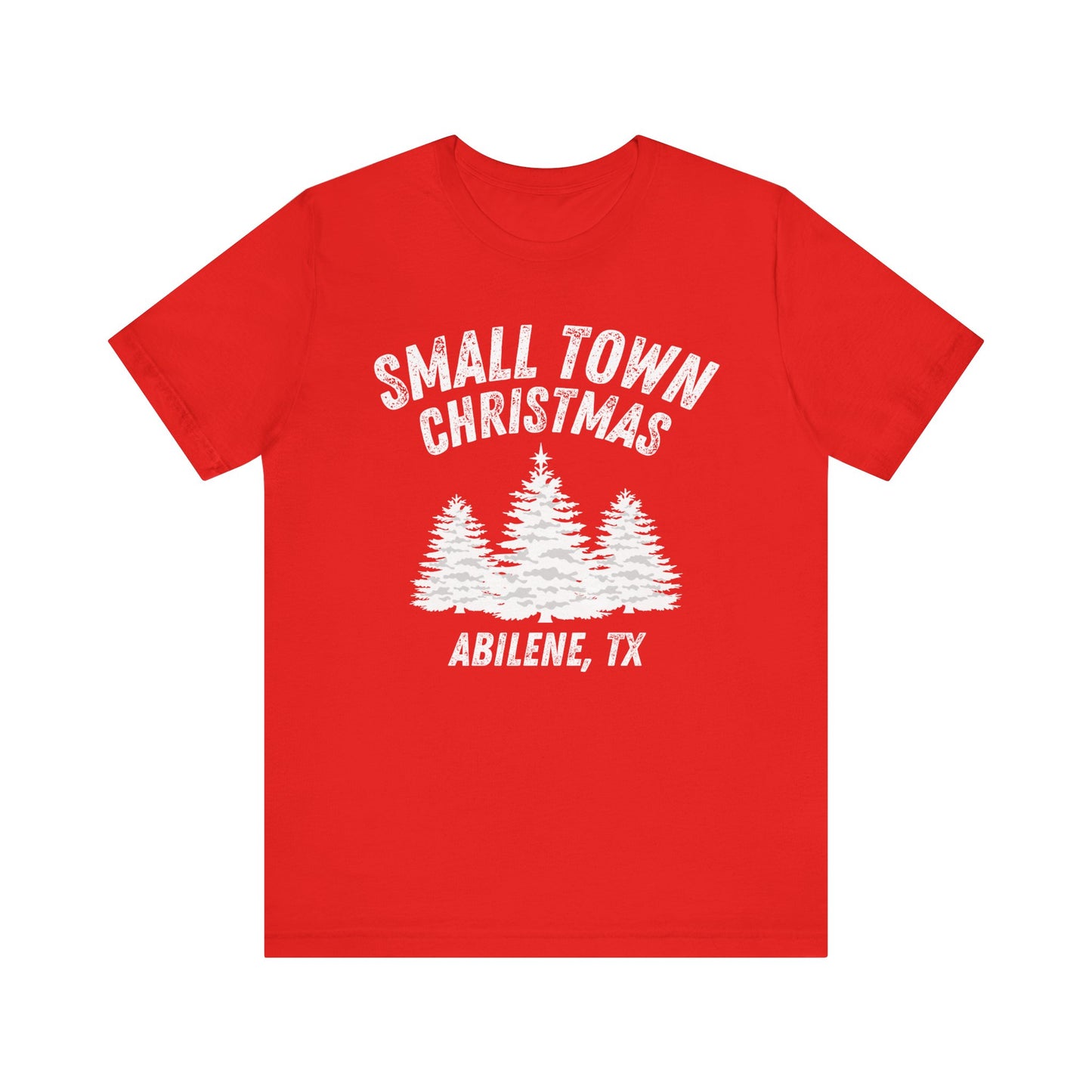 Christmas Unisex Tee - Custom Small Town Design