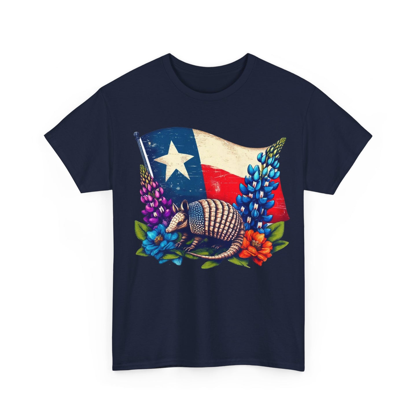 Texas blue bonnet Cotton Tee