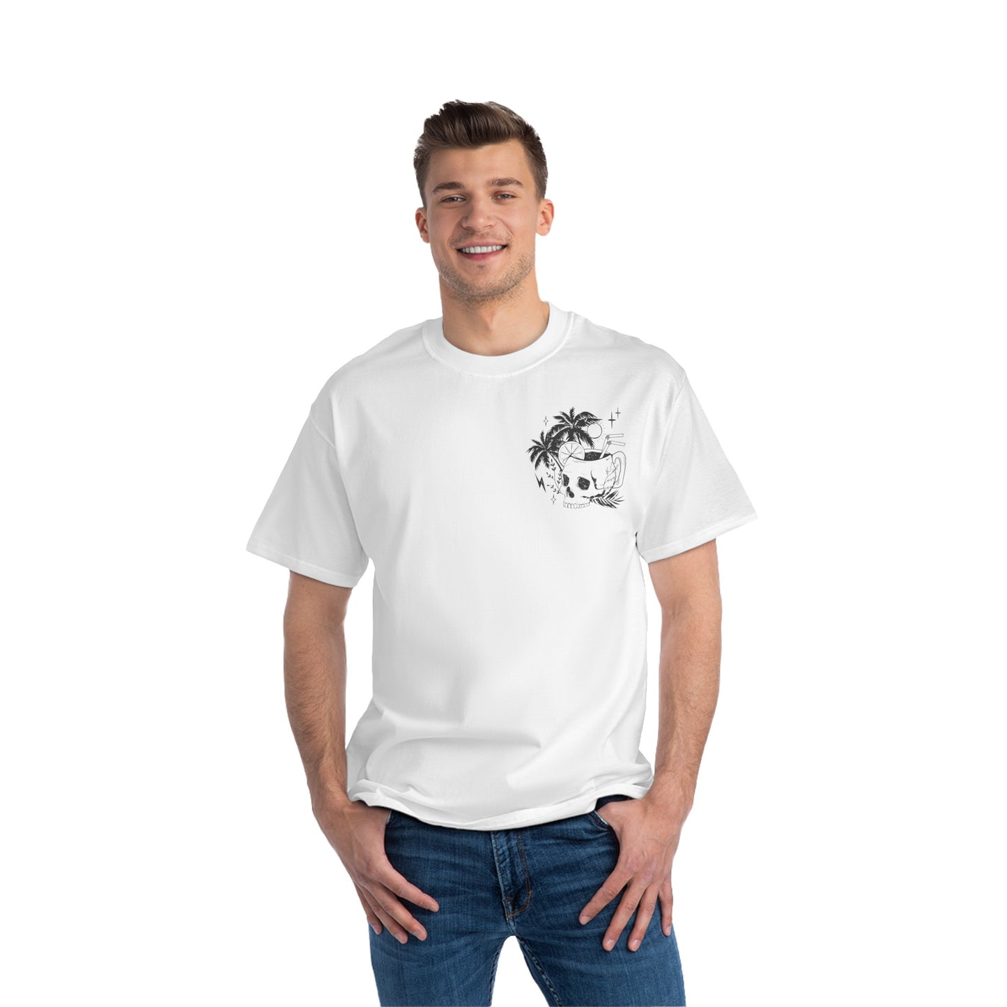 Tanned and Tipsy (black) Beefy-T® Short-Sleeve T-Shirt