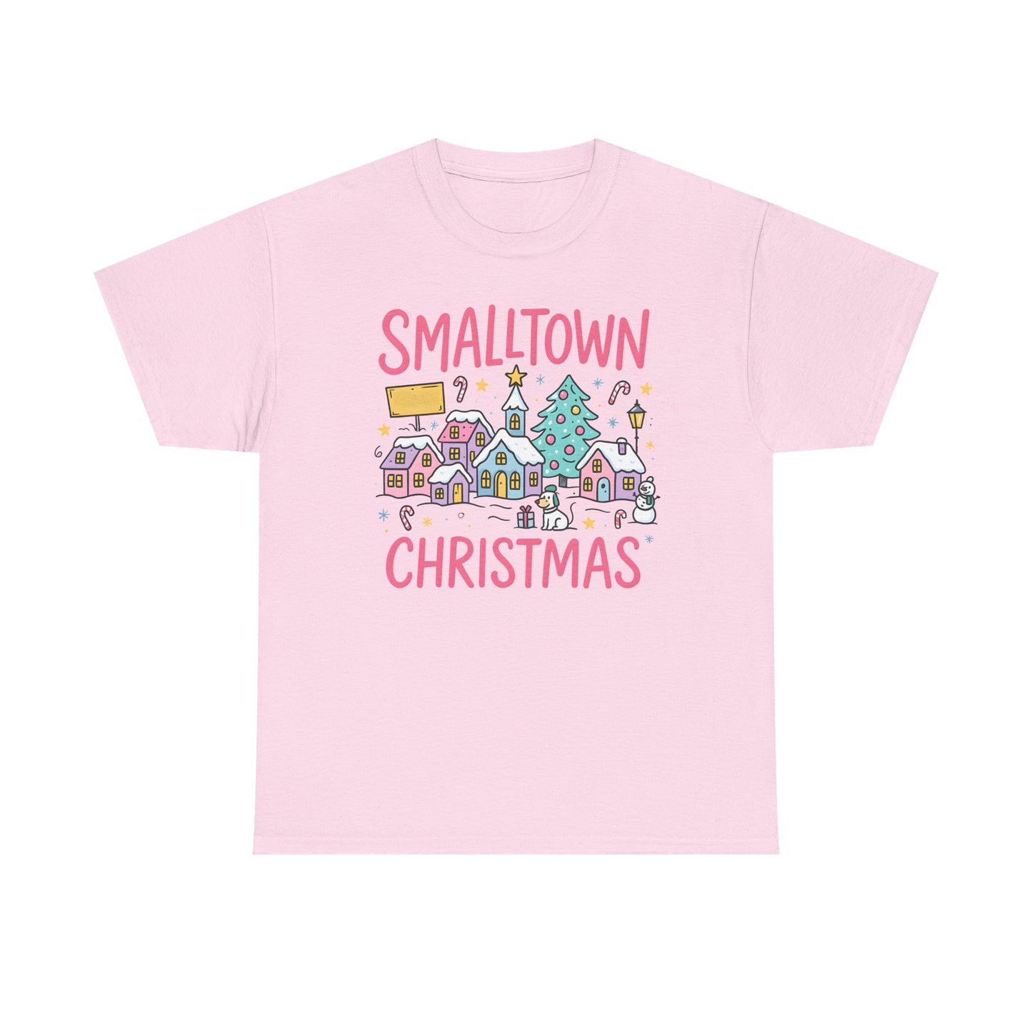 Christmas Town Unisex Tee with Custom ZIP Code Option