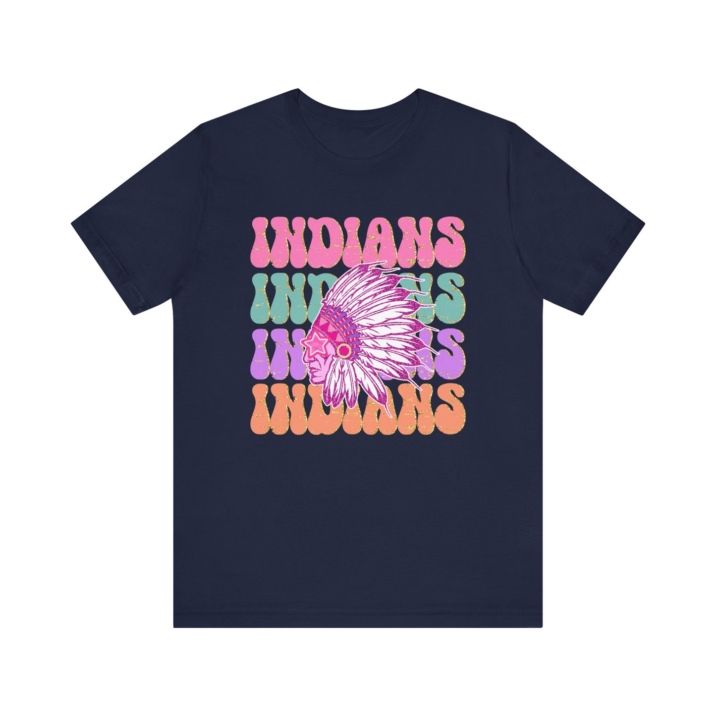 Go Indians! Unisex Jersey Short Sleeve Tee