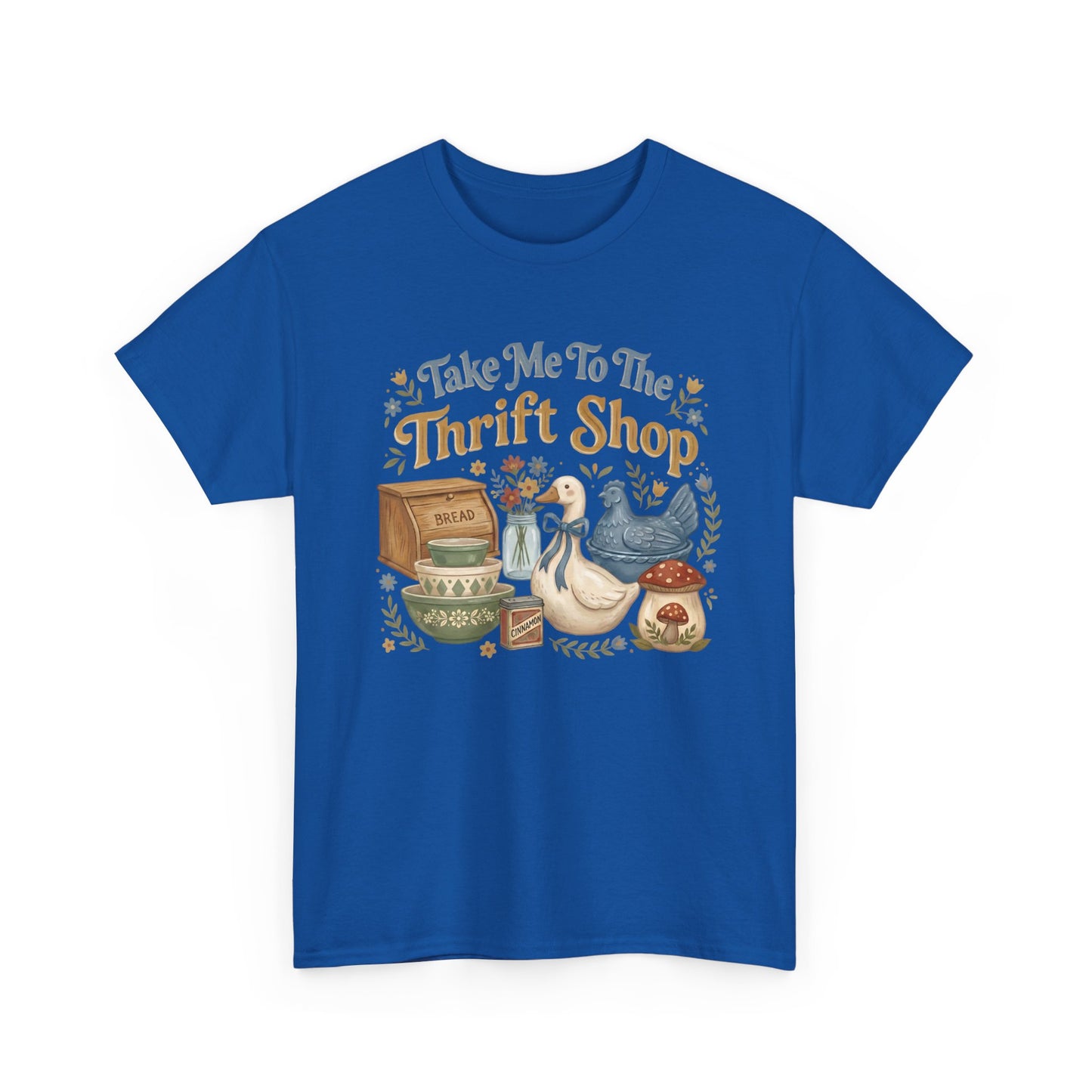 Take Me To The Thrift Shop T-Shirt — Vintage Thrift Shopping Graphic Tee