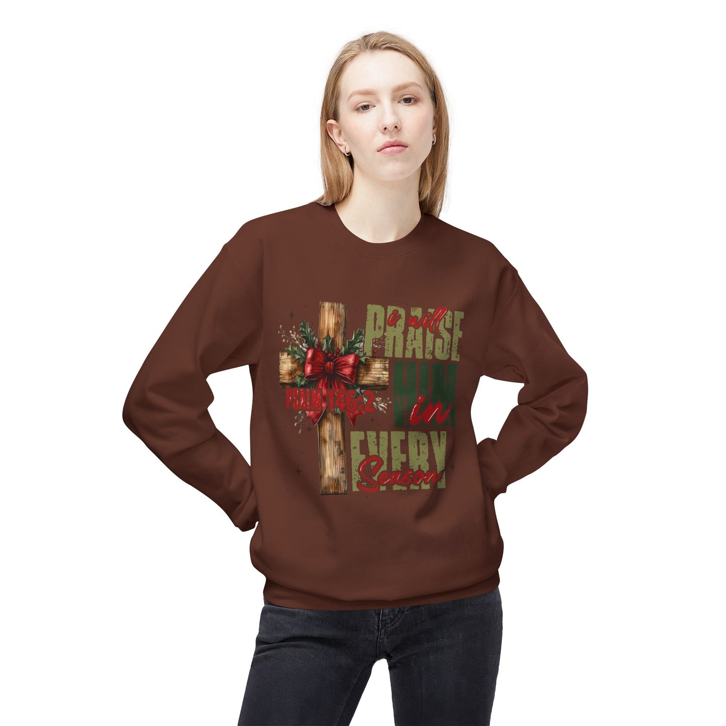 Christmas Praise Him Sweatshirt