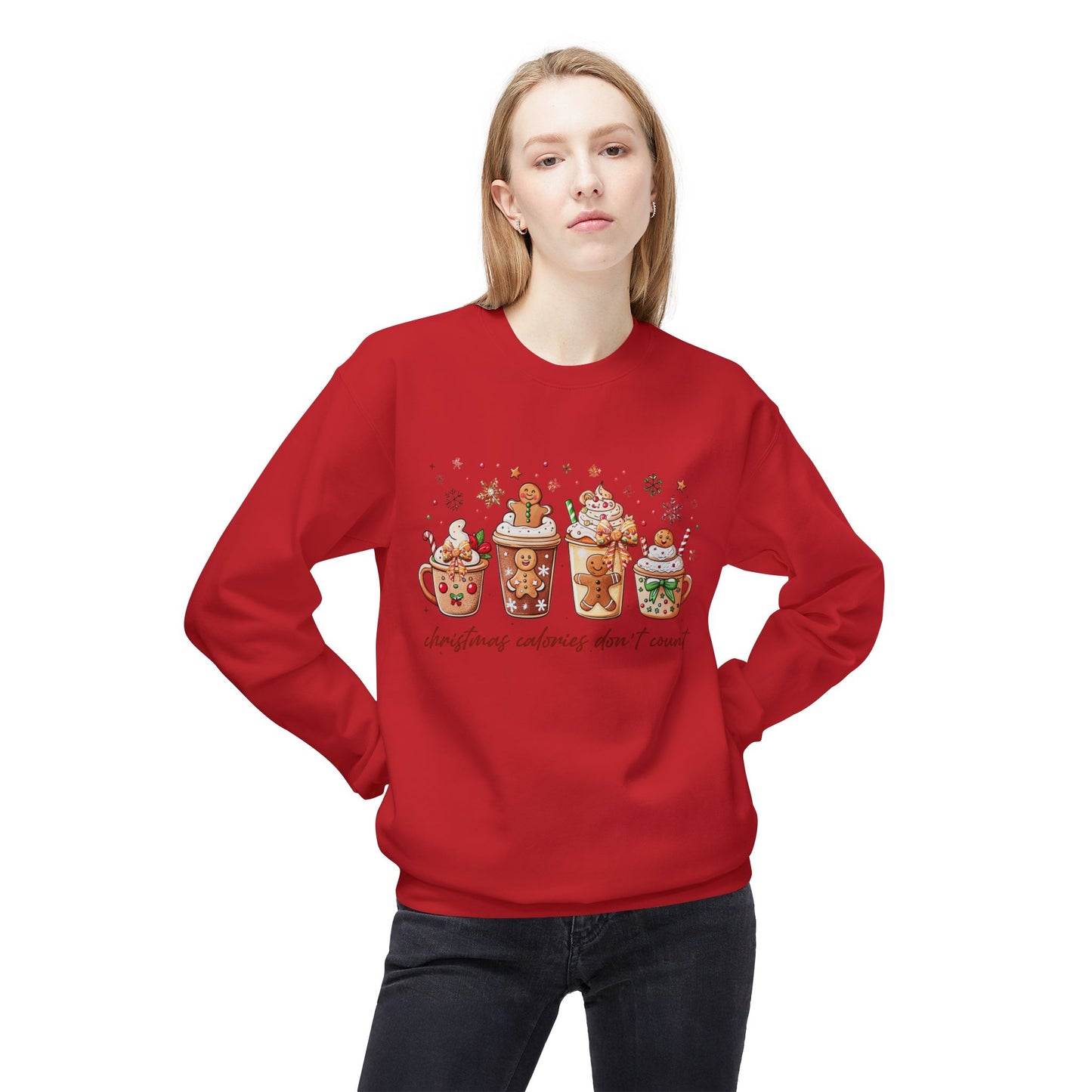 Christmas Calories Don't Count Sweatshirt