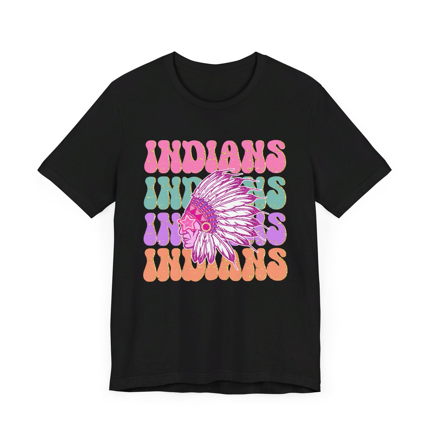 Go Indians! Unisex Jersey Short Sleeve Tee