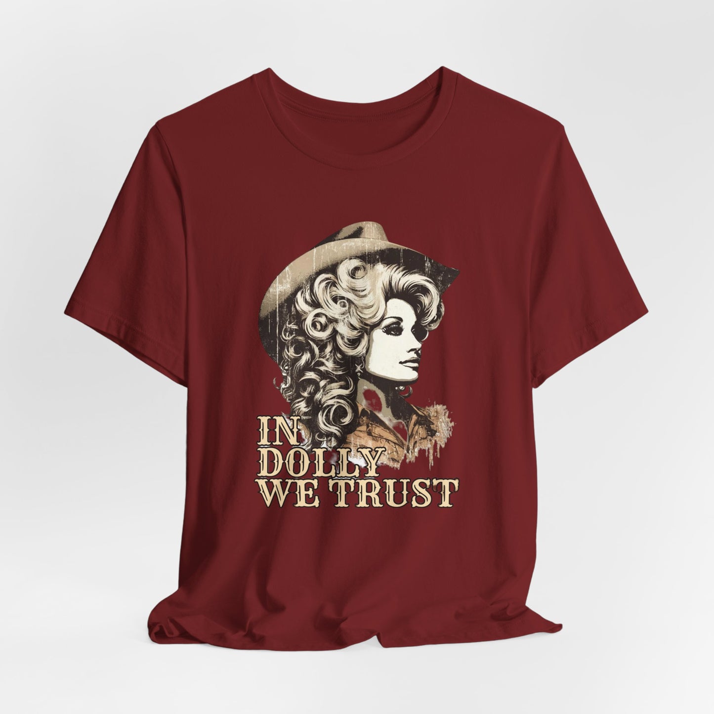 In dolly we trust Jersey Short Sleeve Tee