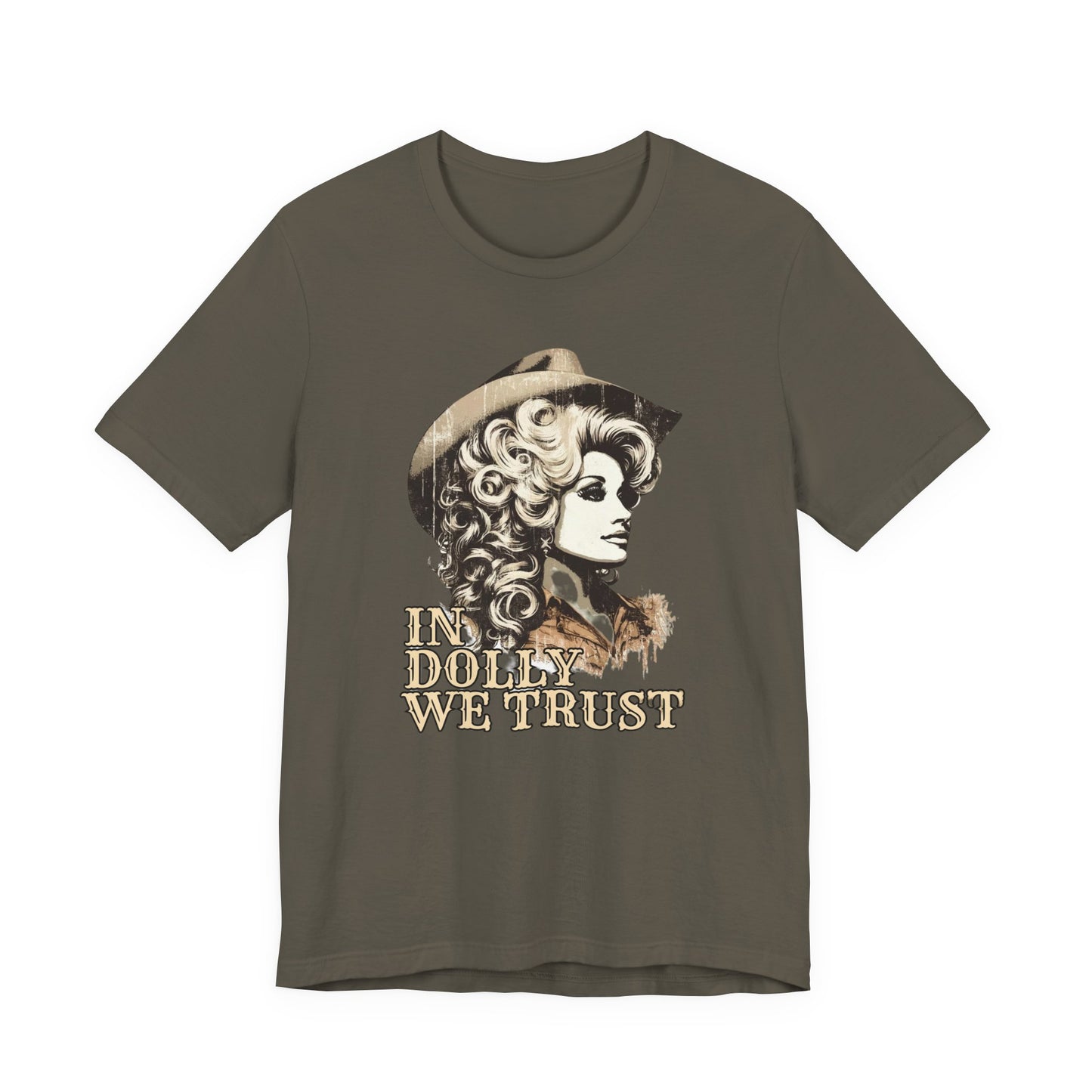 In dolly we trust Jersey Short Sleeve Tee