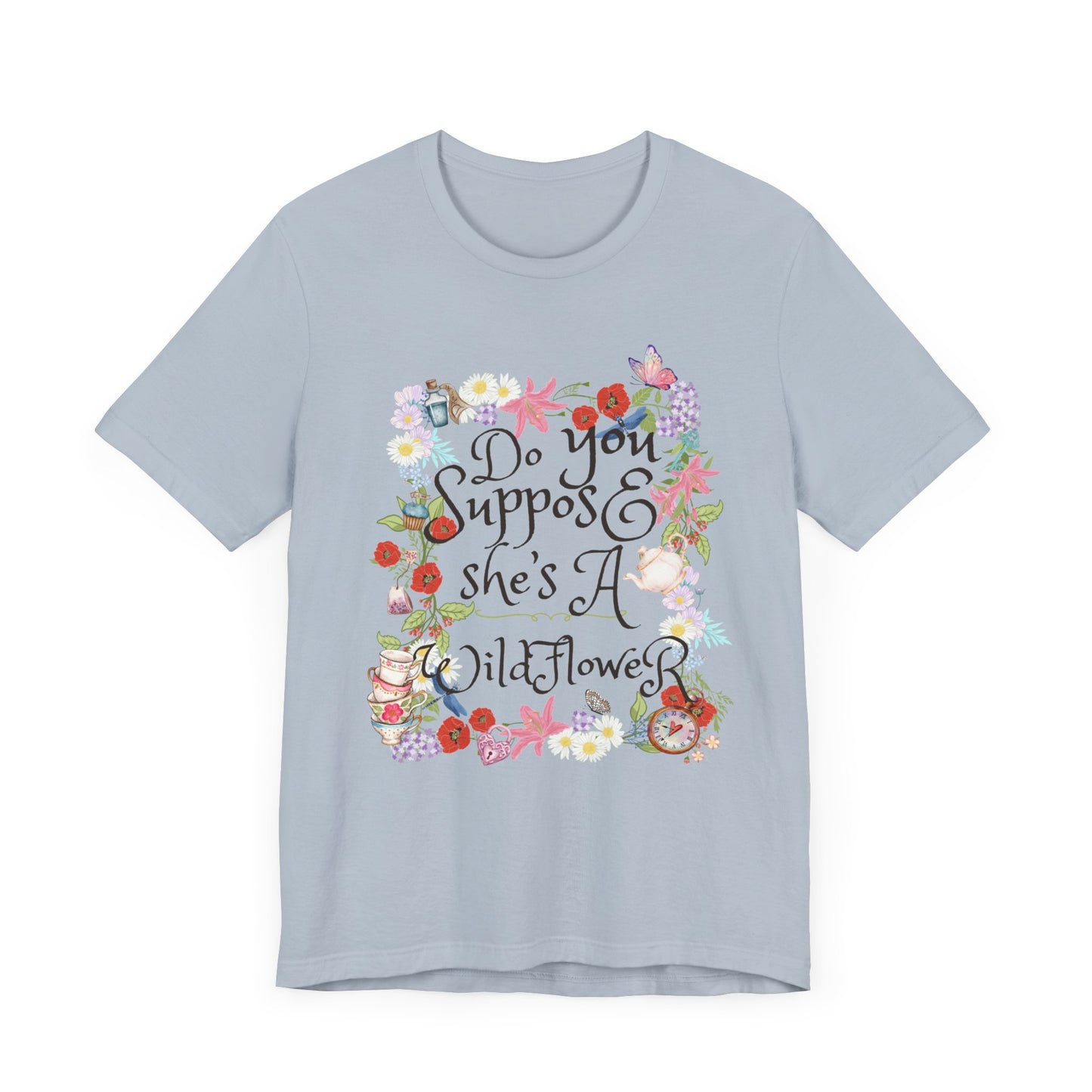 Wild flower Jersey Short Sleeve Tee