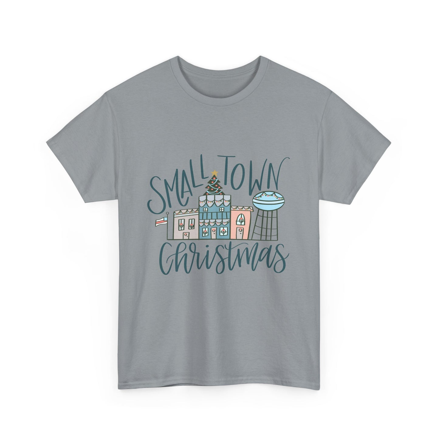 Christmas Unisex Tee - Small Town Holiday Design