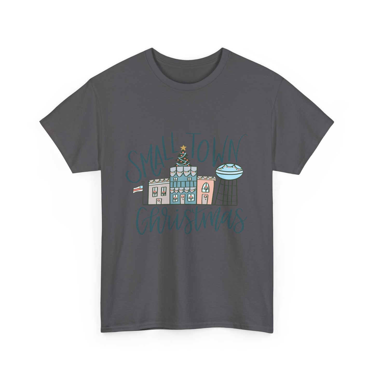 Christmas Unisex Tee - Small Town Holiday Design