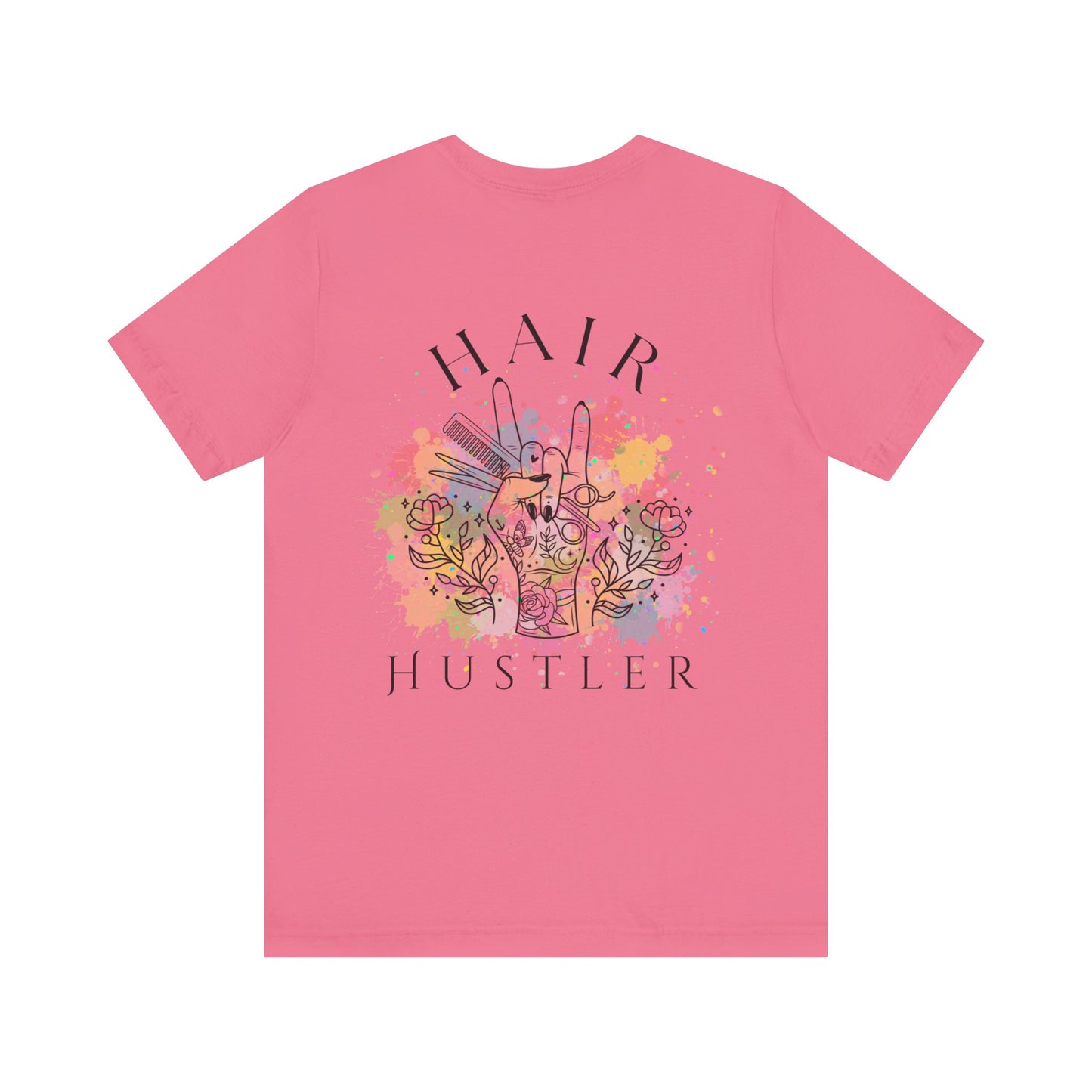 Custom name Hair Hustler Short Sleeve Tee