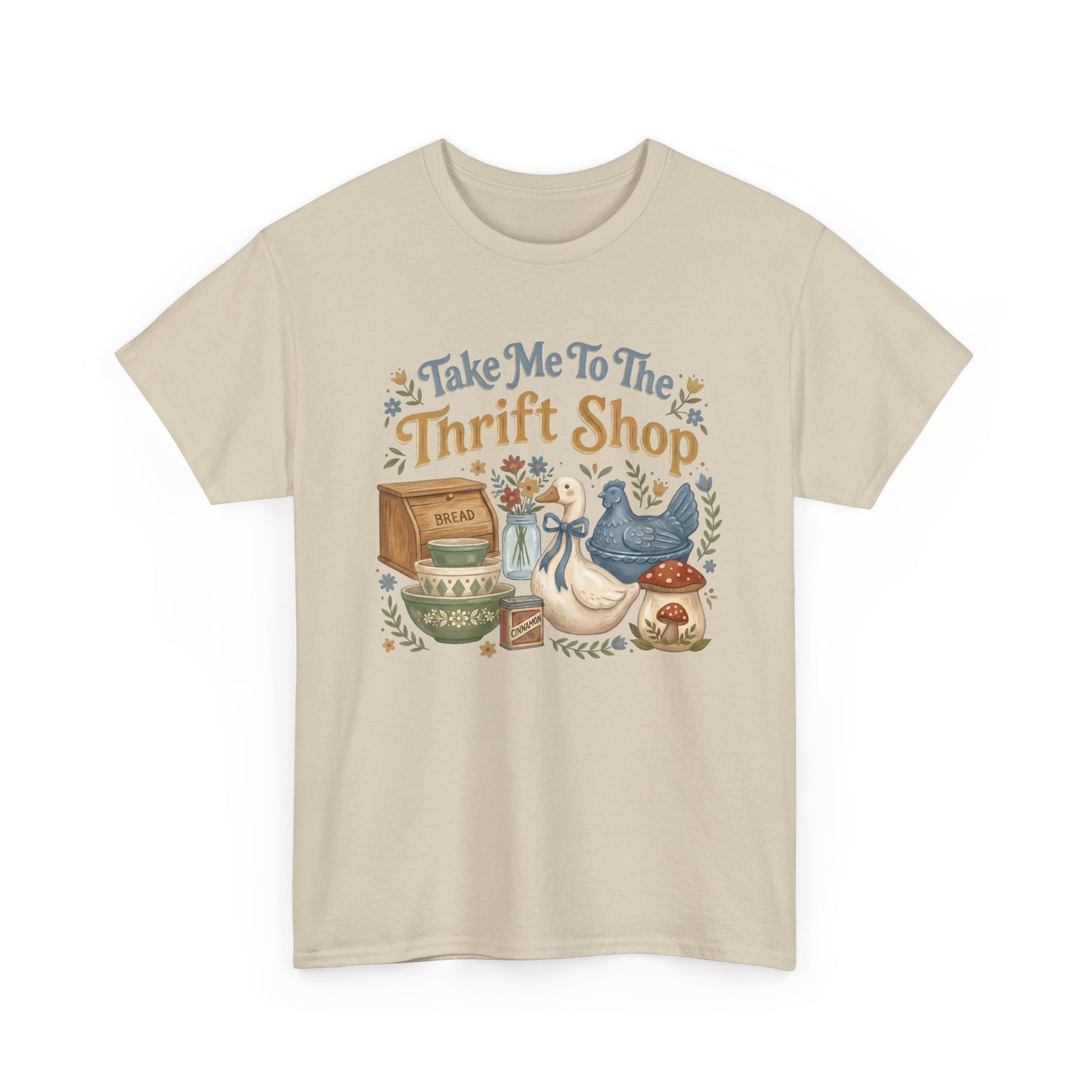 Take Me To The Thrift Shop T-Shirt — Vintage Thrift Shopping Graphic Tee