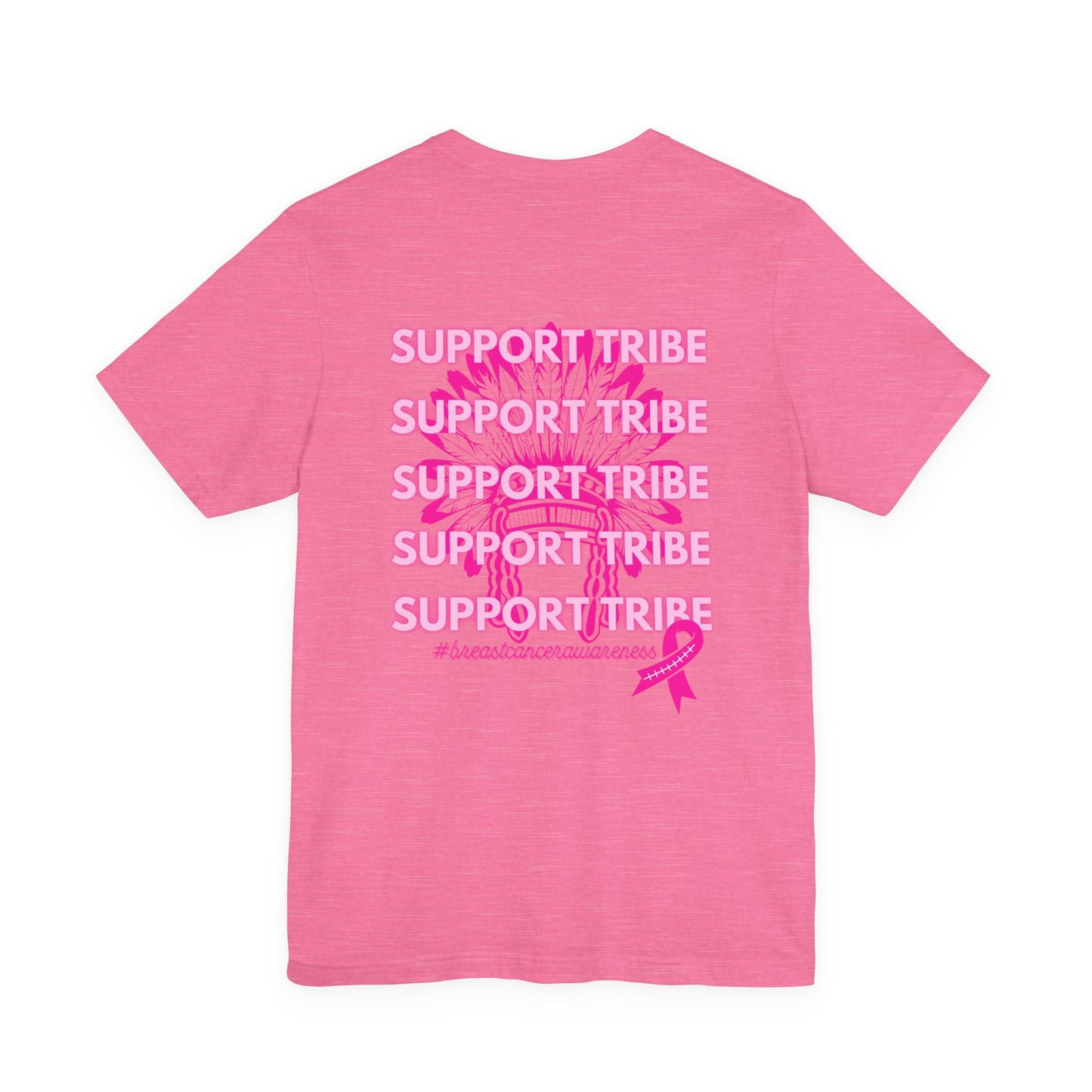 T-Shirt Jim Ned Indians Breast Cancer Awareness Support Tribe Shirt
