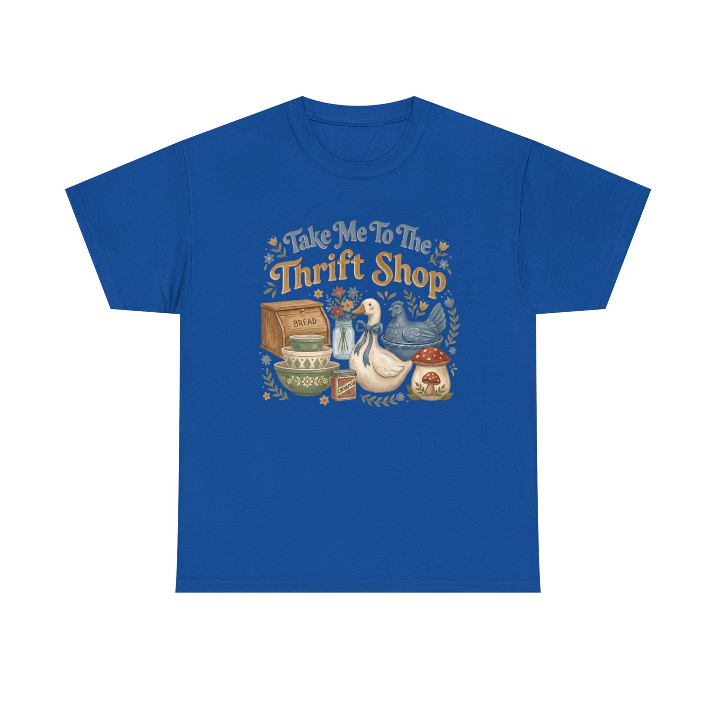 Take Me To The Thrift Shop T-Shirt — Vintage Thrift Shopping Graphic Tee