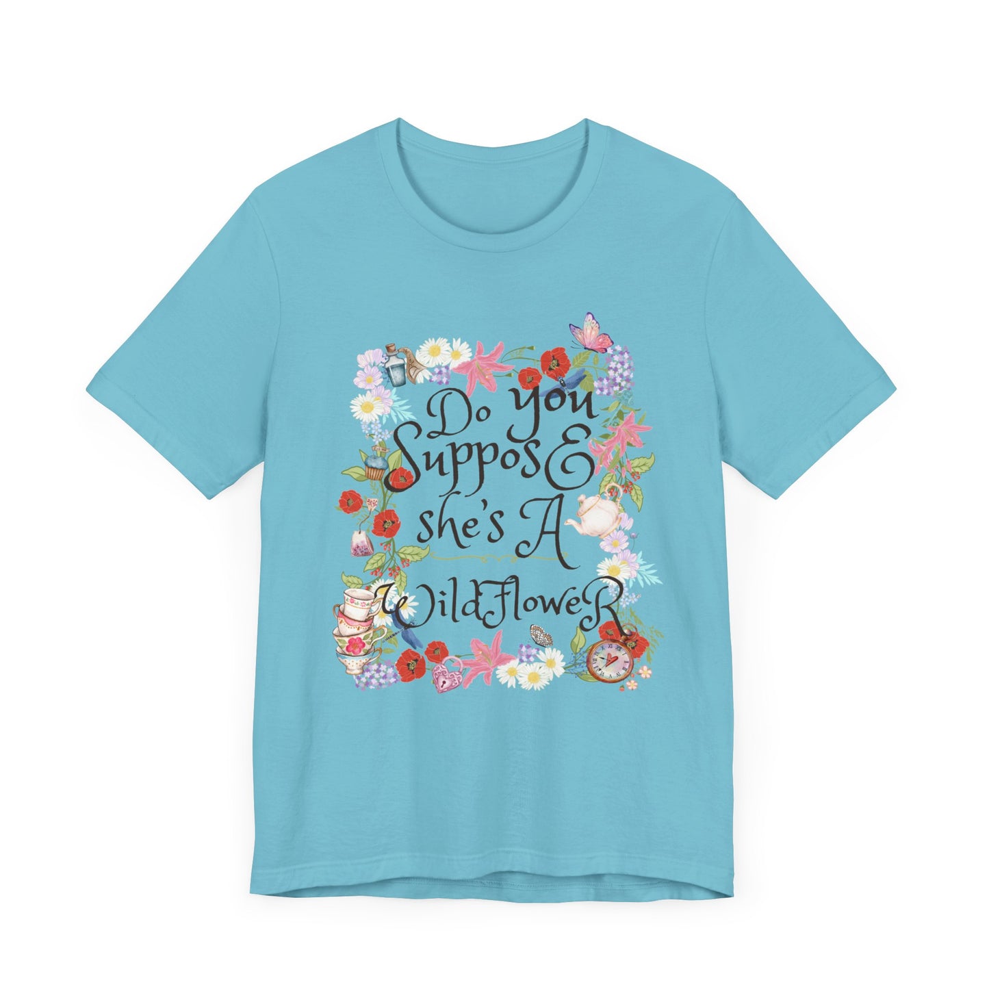 Wild flower Jersey Short Sleeve Tee