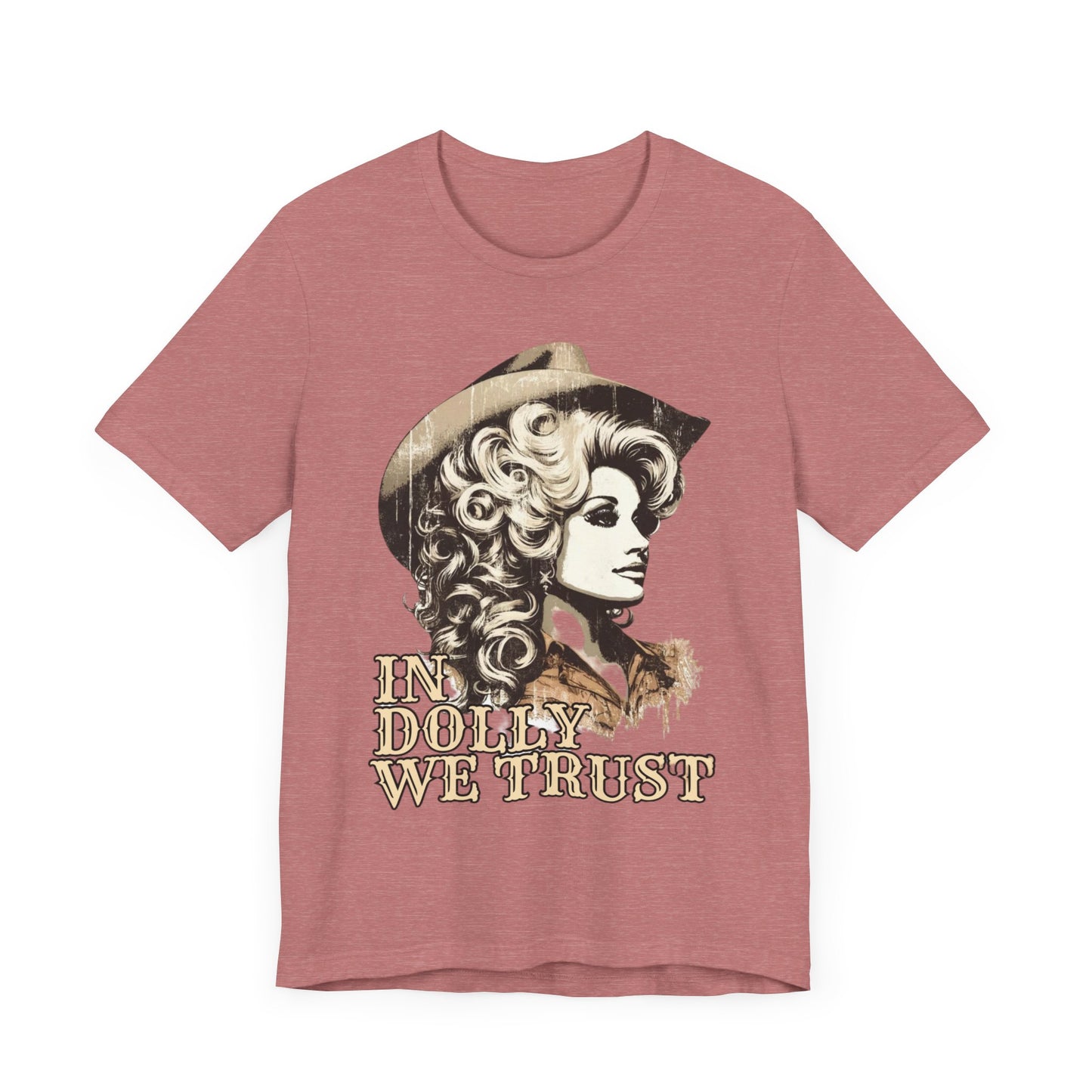 In dolly we trust Jersey Short Sleeve Tee