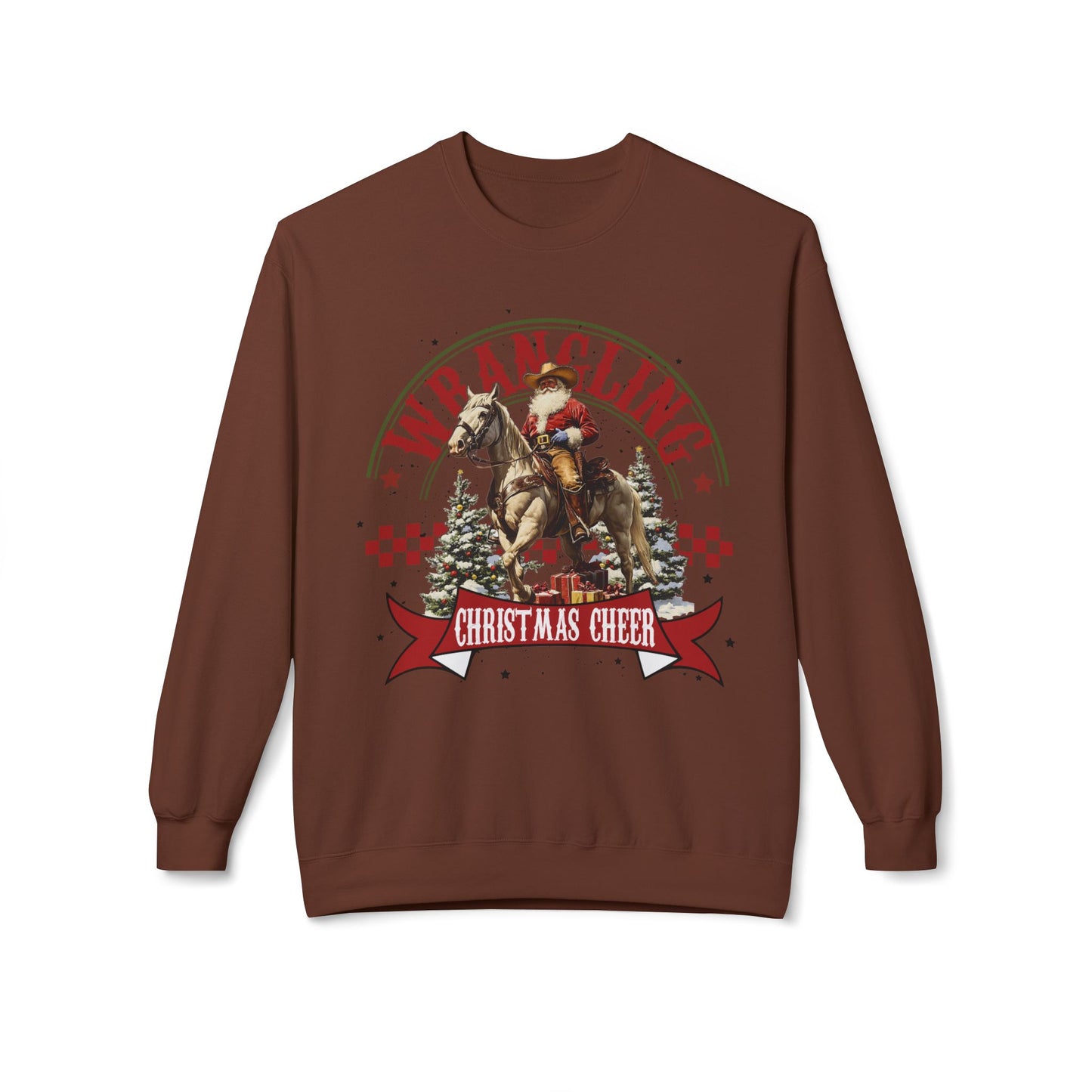 Christmas Santa Western Sweatshirt