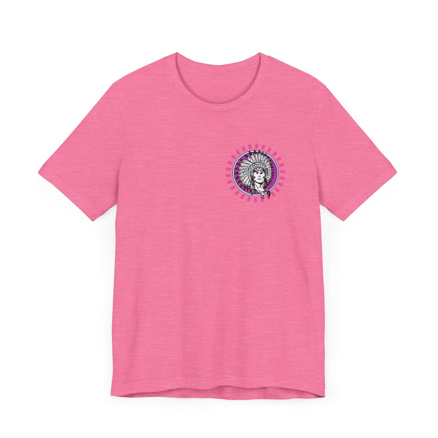 T-Shirt Jim Ned Indians Breast Cancer Awareness Support Tribe Shirt