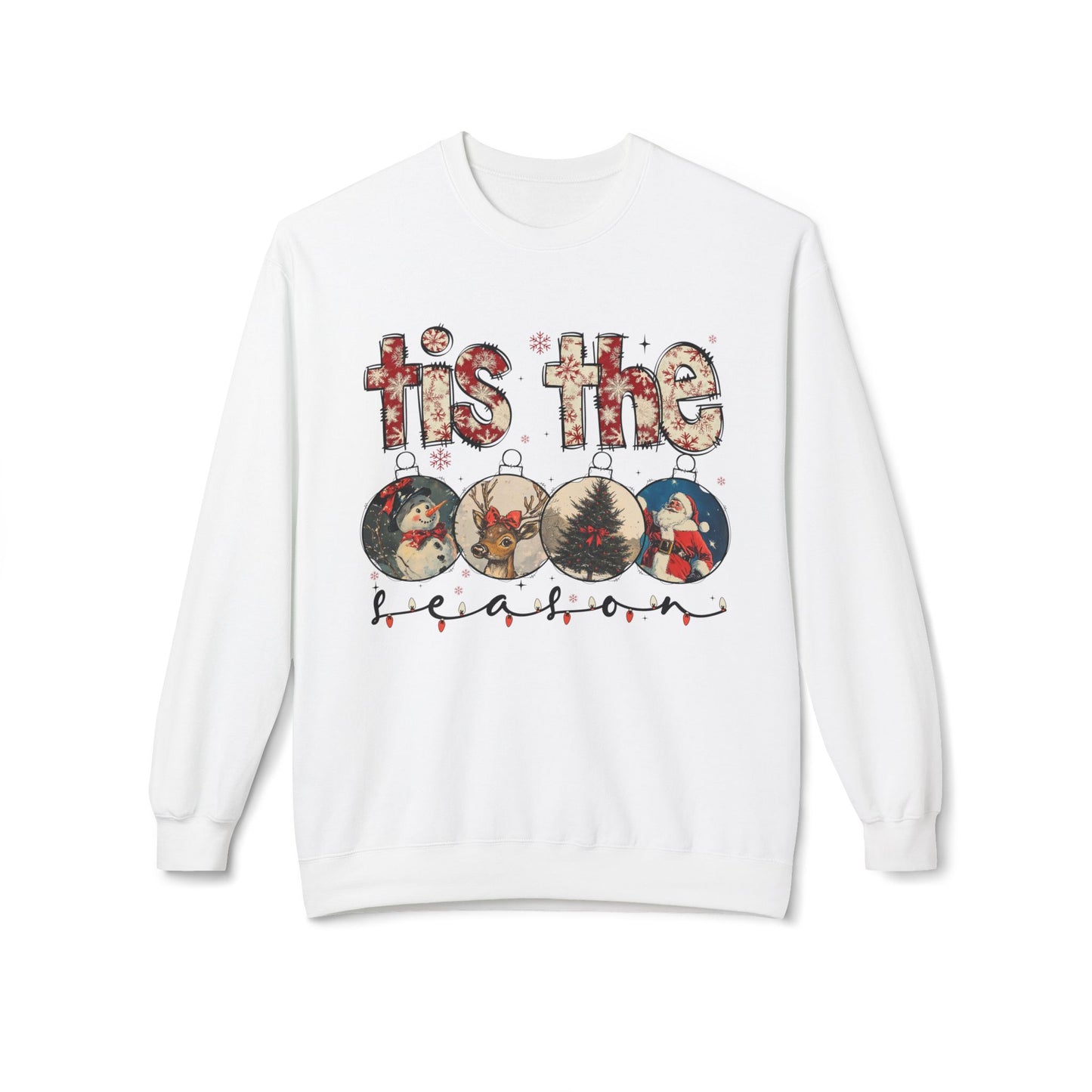 Holiday Season Unisex Sweatshirt - 'Tis the Season' Design